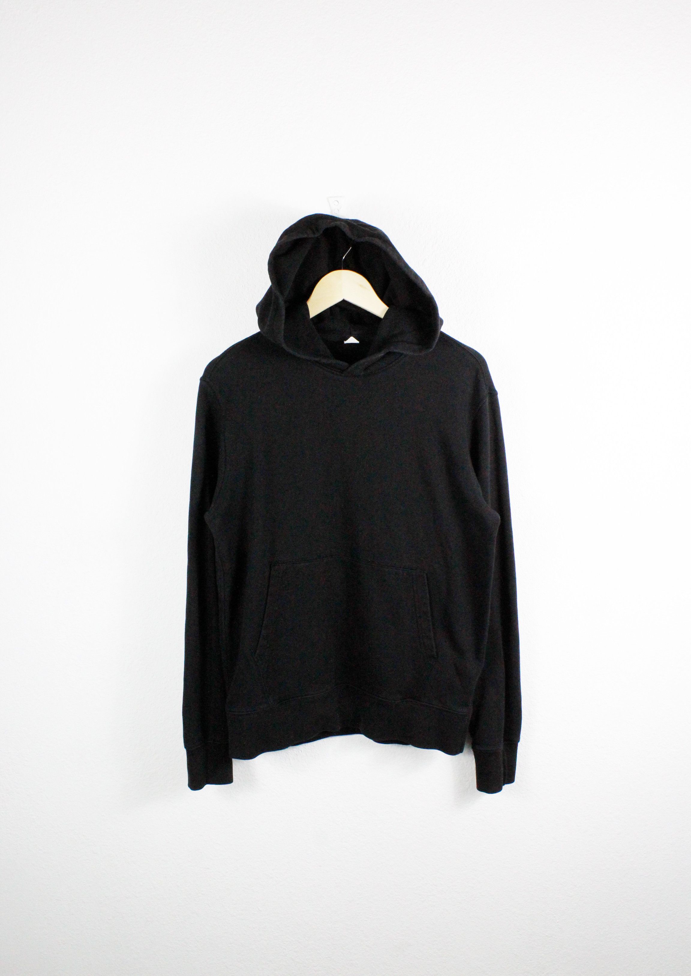 Arket Arket Black Extra Long Staple Cotton Basic Blank Hoodie Size US M / EU 48-50 / 2 - 1 Thumbnail