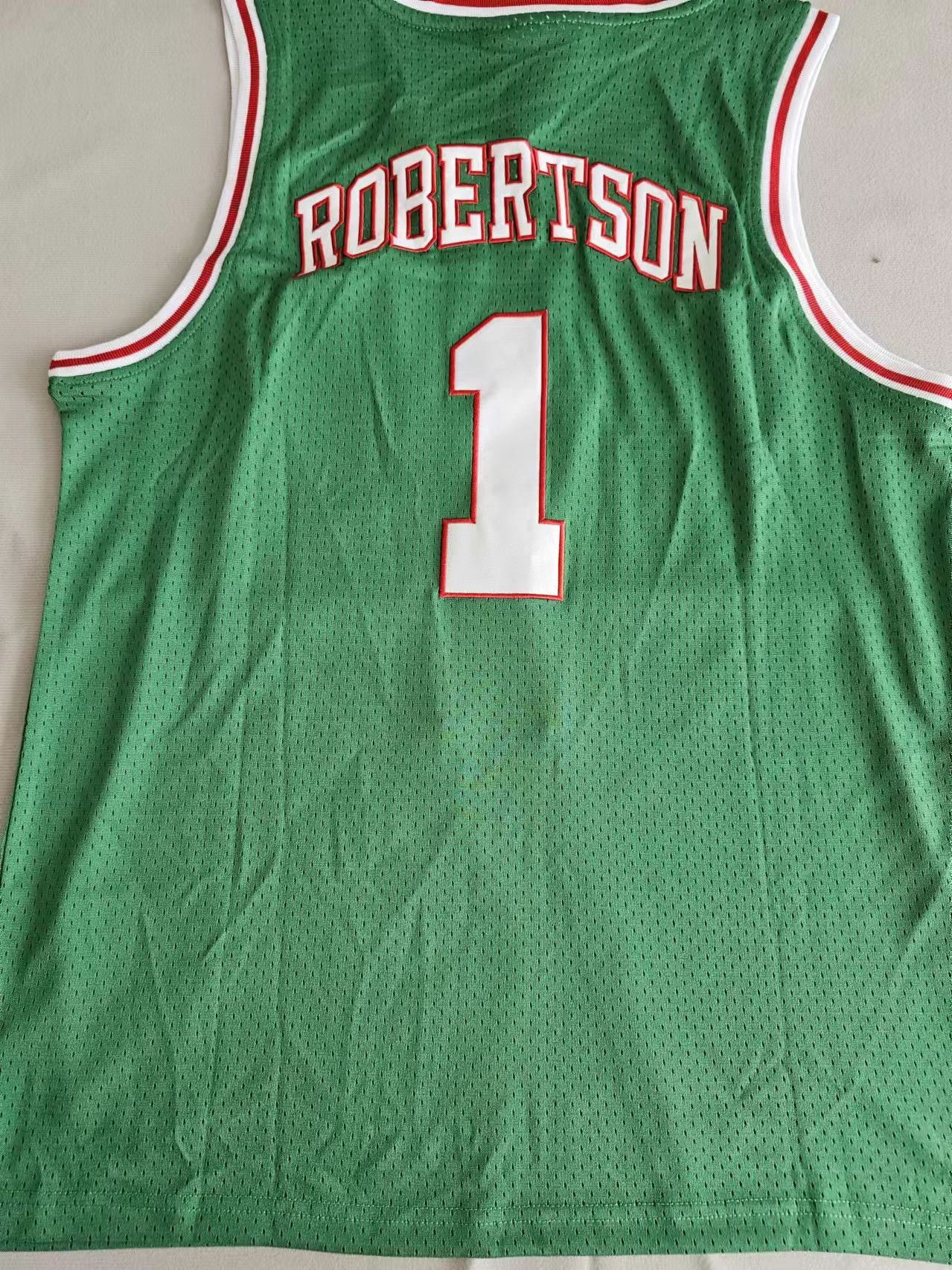 NBA Milwaukee Bucks 1 Alvin Robertson Jersey Size US XL / EU 56 / 4 - 2 Thumbnail