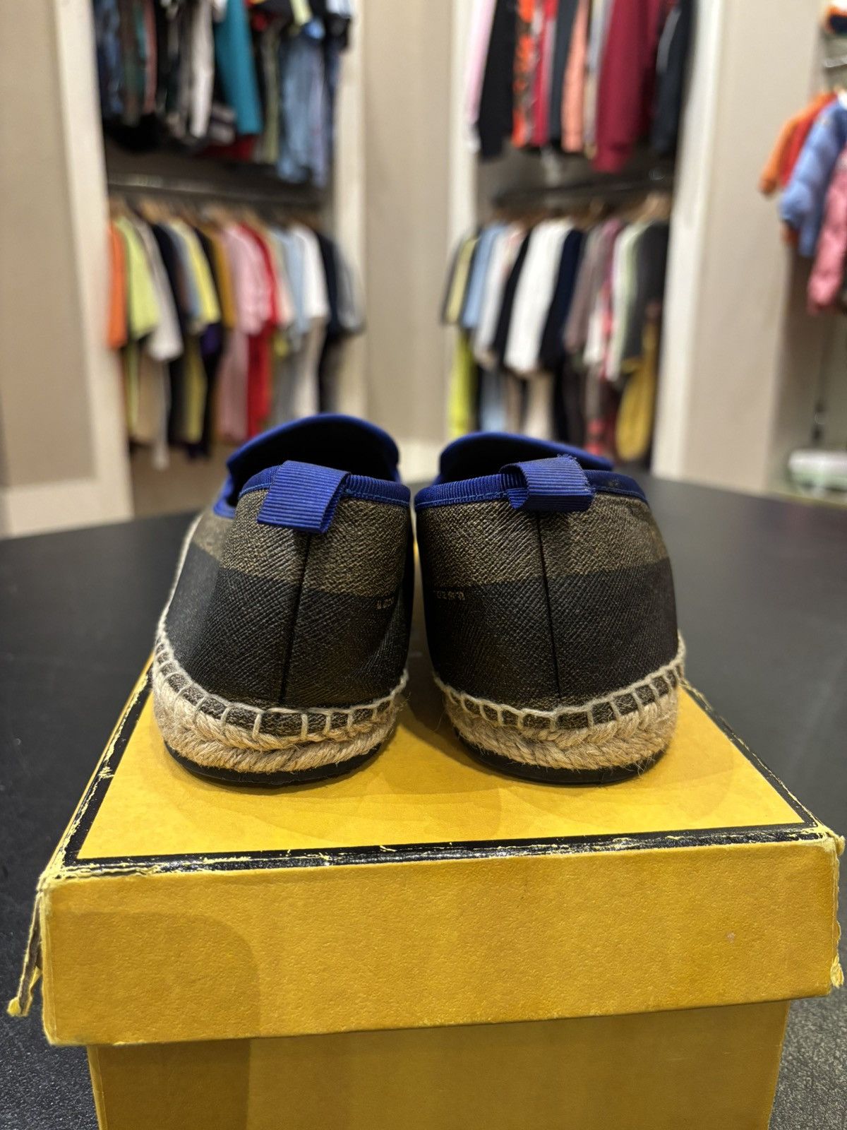 Fendi Fendi Espadrilles Blue/Brown Size US 10 / IT 40 - 4 Thumbnail