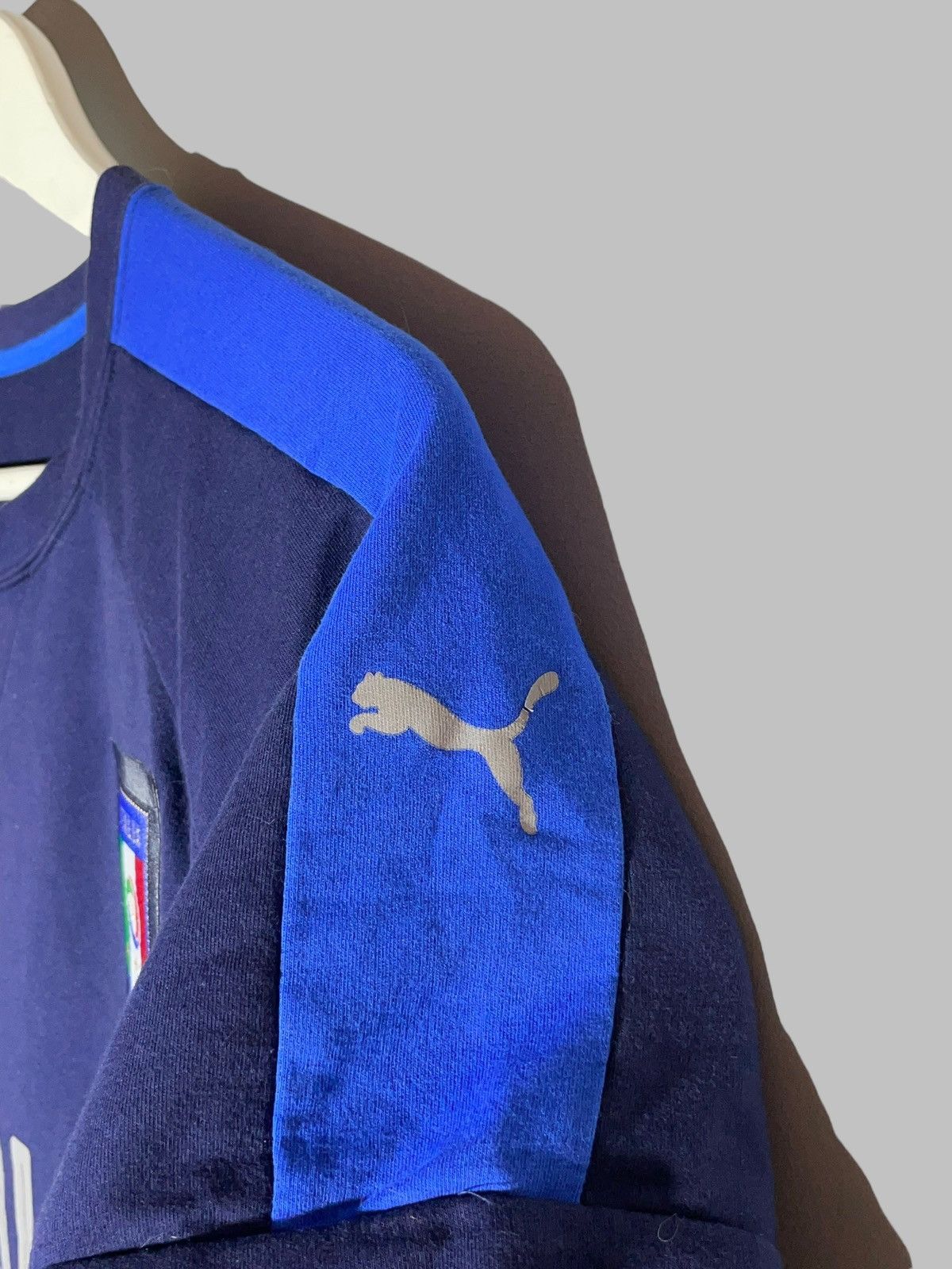 Puma National Team Italy Training Reflective Logo Puma Vintage Size US L / EU 52-54 / 3 - 7 Thumbnail