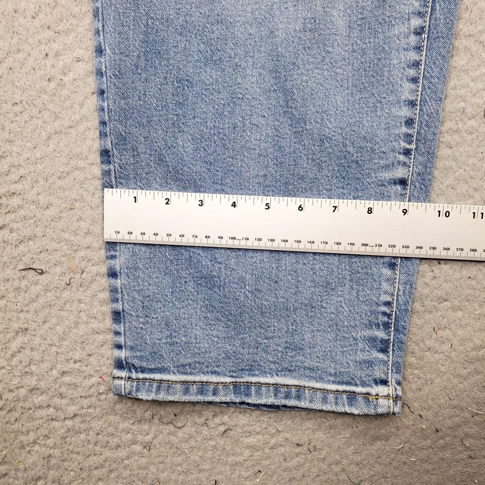 Vintage Universal Thread Skinny Jeans Women 24/R Blue Denim High Rise Stretch 5-Pocket Size 42" / US 20 - 5 Thumbnail