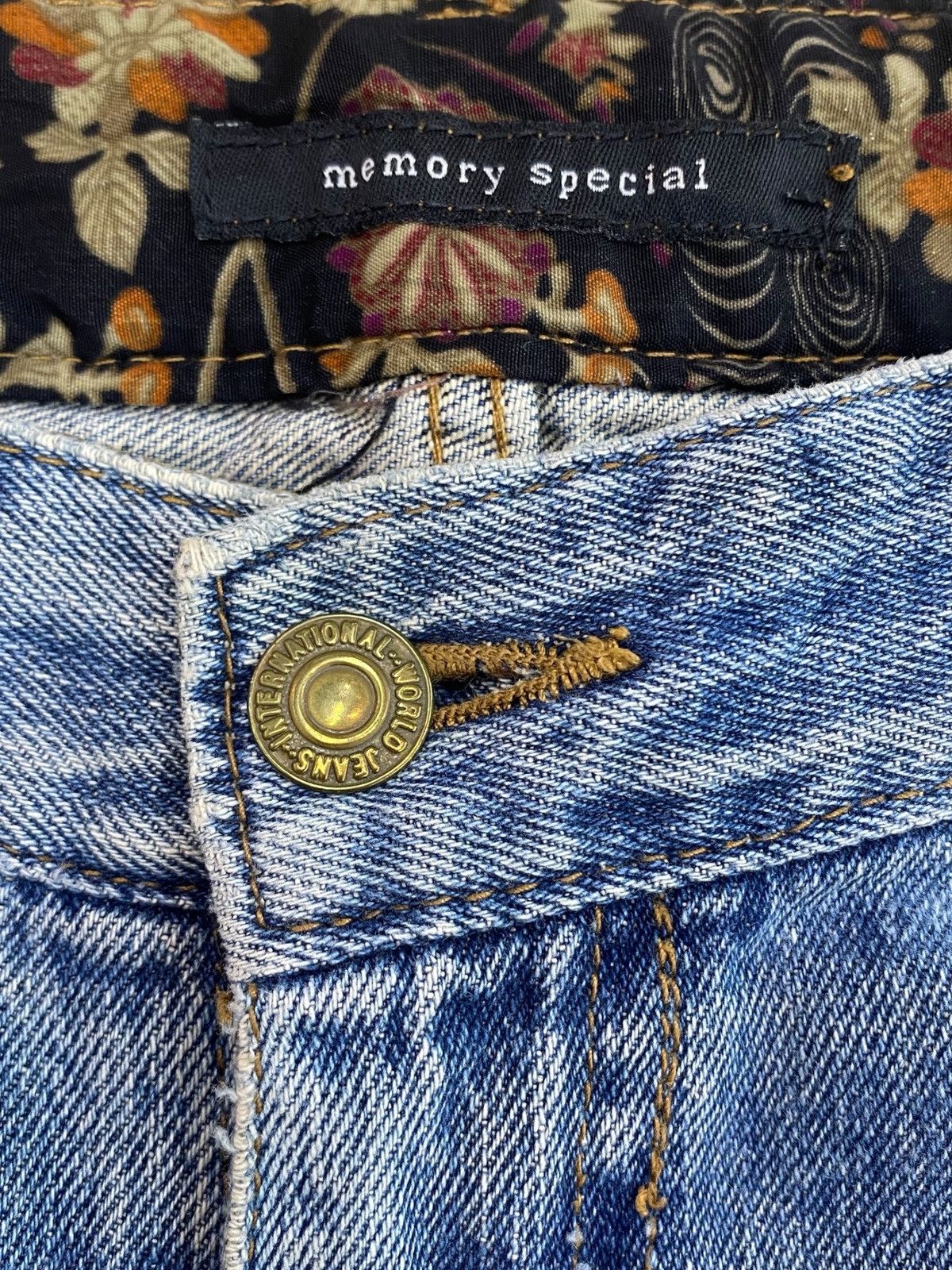 Japanese Brand Japanese Brand Faded Wash Style Ripped Jeans Size US 32 / EU 48 - 10 Thumbnail