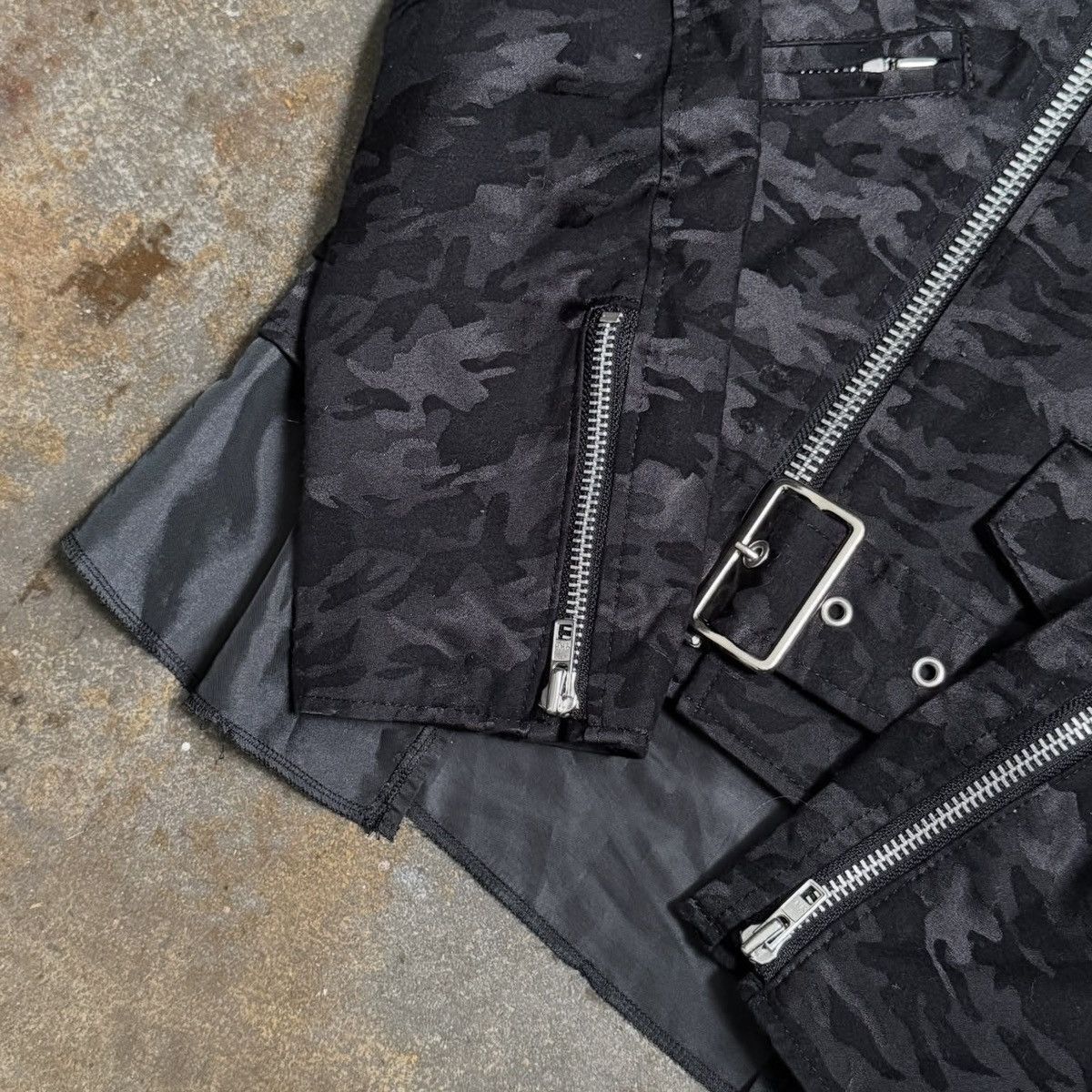 Comme des Garcons COMME DES GARÇONS BLACK/PURPLE MULTI PRINT JACKET - SMALL Size S / US 4 / IT 40 - 3 Thumbnail