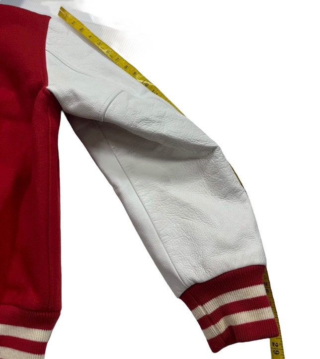 Bape BAPE STA Varsity Jacket Red/White Size US L / EU 52-54 / 3 - 8 Thumbnail