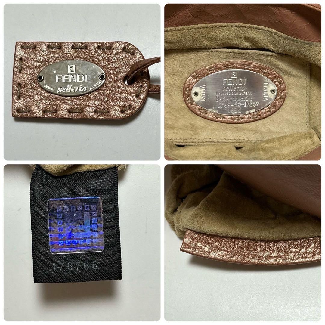 Fendi Fendi - Selleria Vintage Brown Handbag Shoulder Bag Charm Size ONE SIZE - 8 Thumbnail