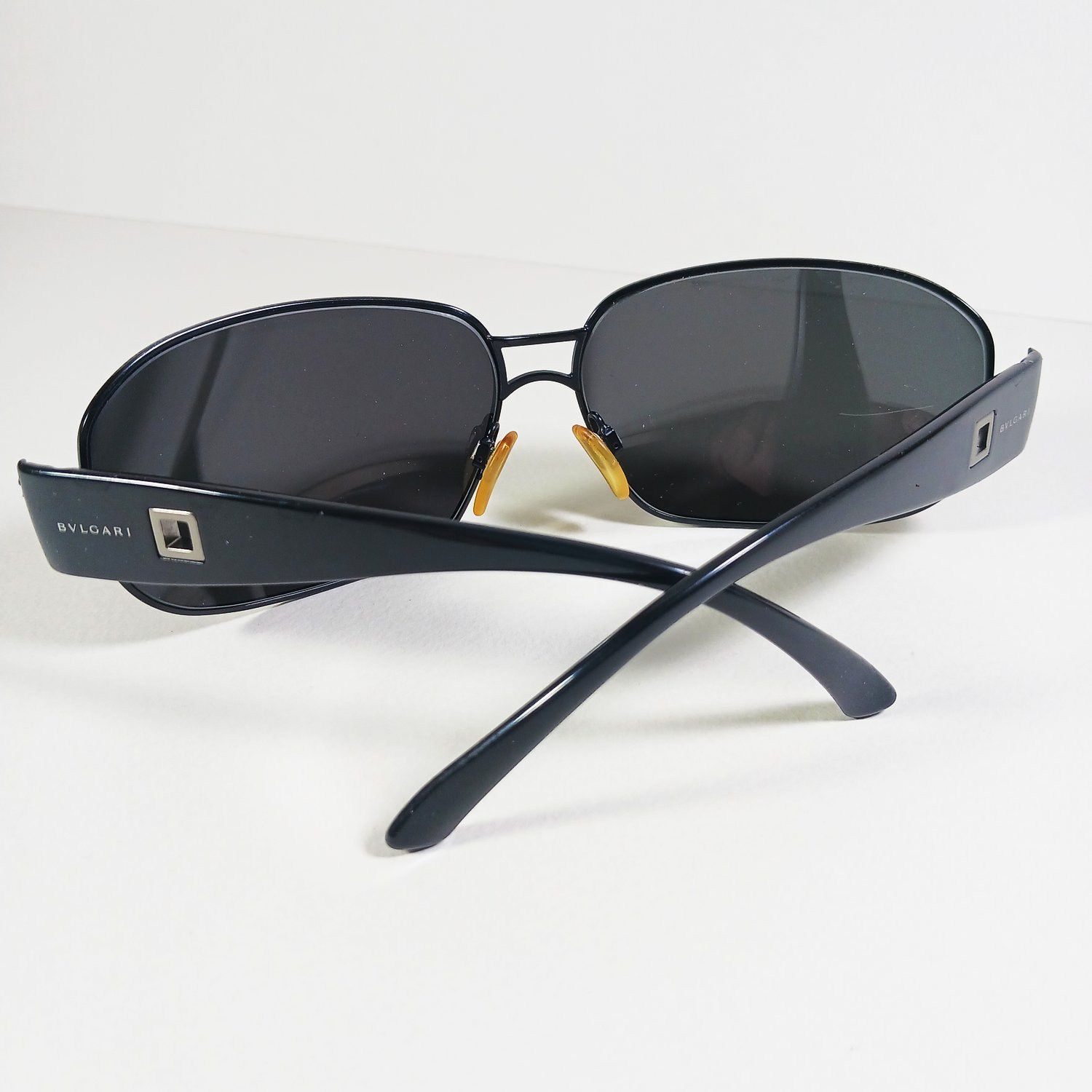 Bvlgari × Designer BVLGARI 545 128/71 Vintage Wrap Sunglasses w/Case Size ONE SIZE - 8 Thumbnail