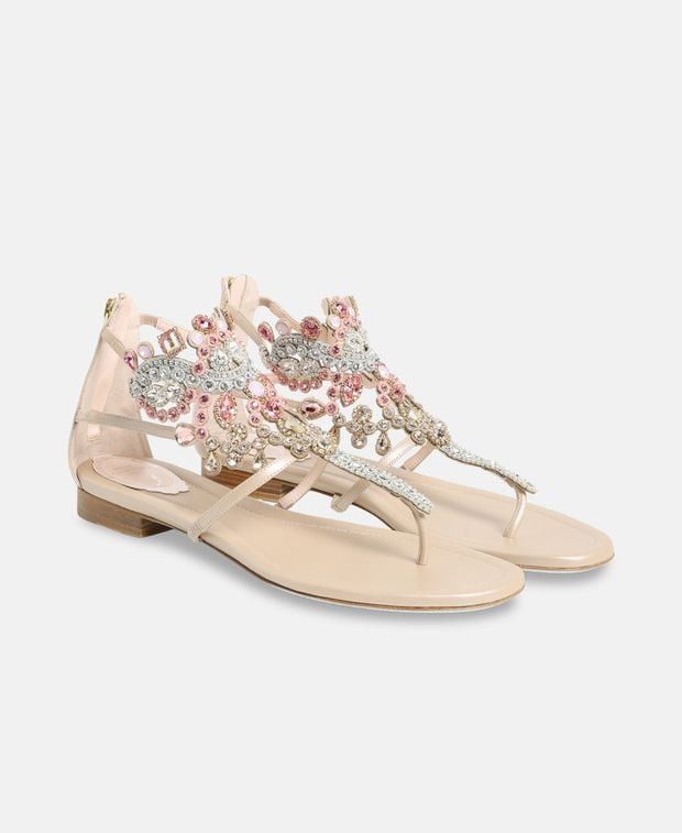 Rene Caovilla Veneziana Sandals Size US 12 / IT 42 - 1 Thumbnail