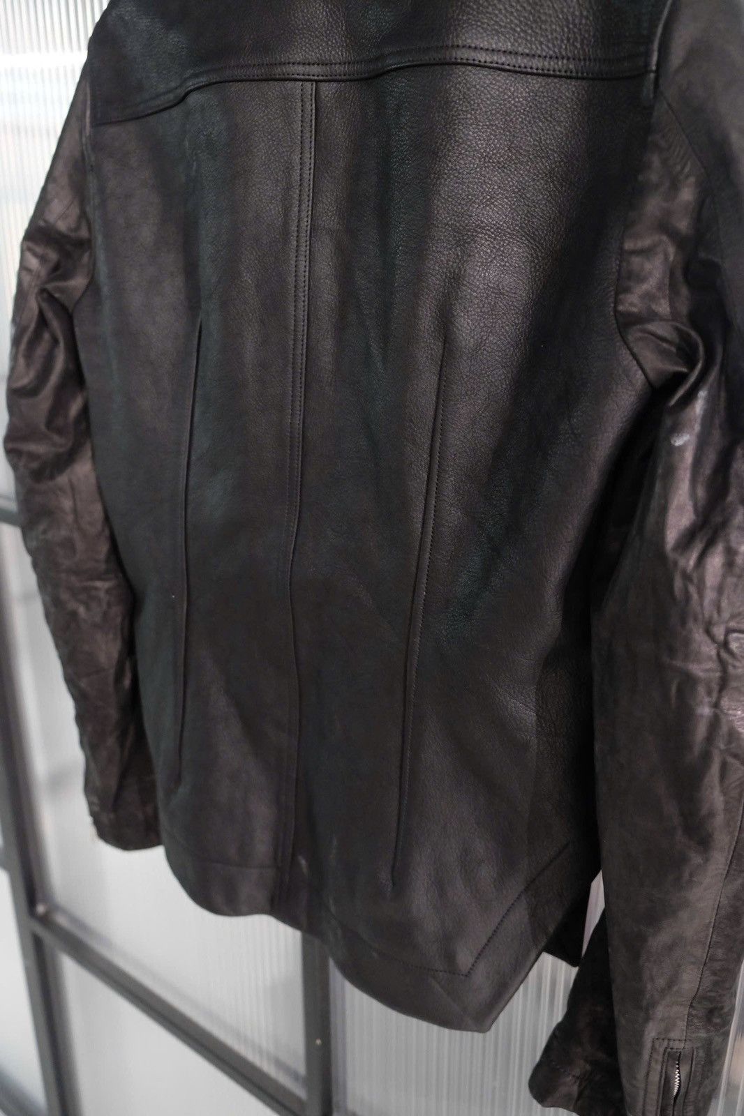 Rick Owens Steal ! Rick Owens FW14 Moody Archive Leather Jacket Size US M / EU 48-50 / 2 - 5 Thumbnail