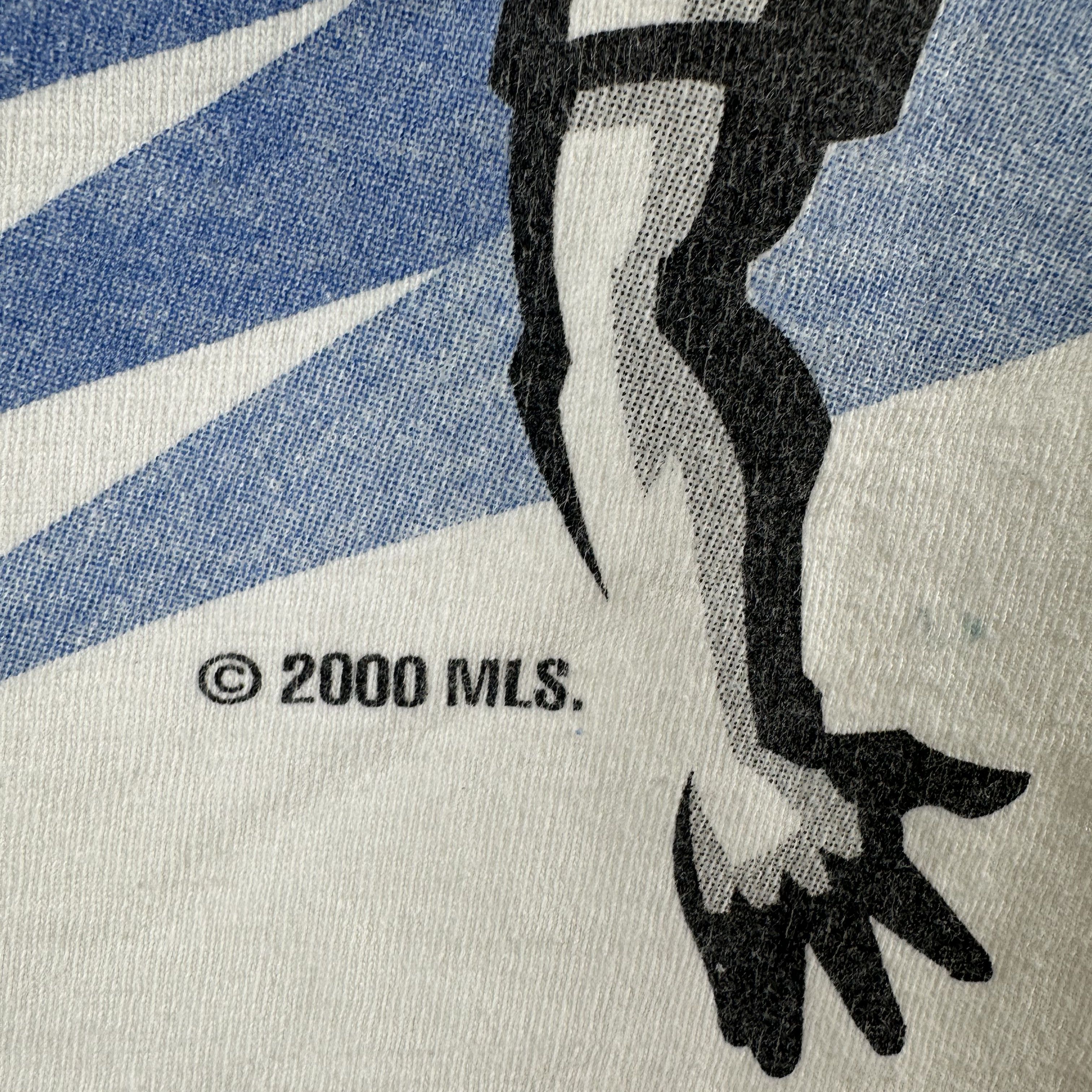 Vintage 2000 DC United MLS Soccer Crest Cleaners Promo T-shirt Size US L / EU 52-54 / 3 - 4 Thumbnail