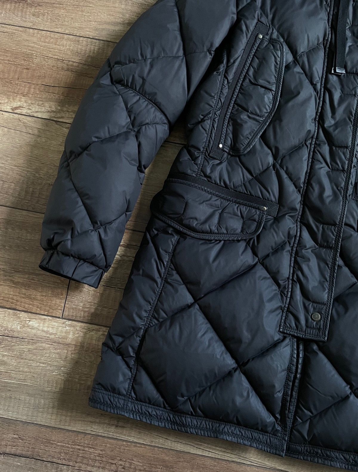 Parajumpers Parajumpers Womens Quilted Down Fur Hooded Parka Jacket Size S / US 4 / IT 40 - 5 Thumbnail