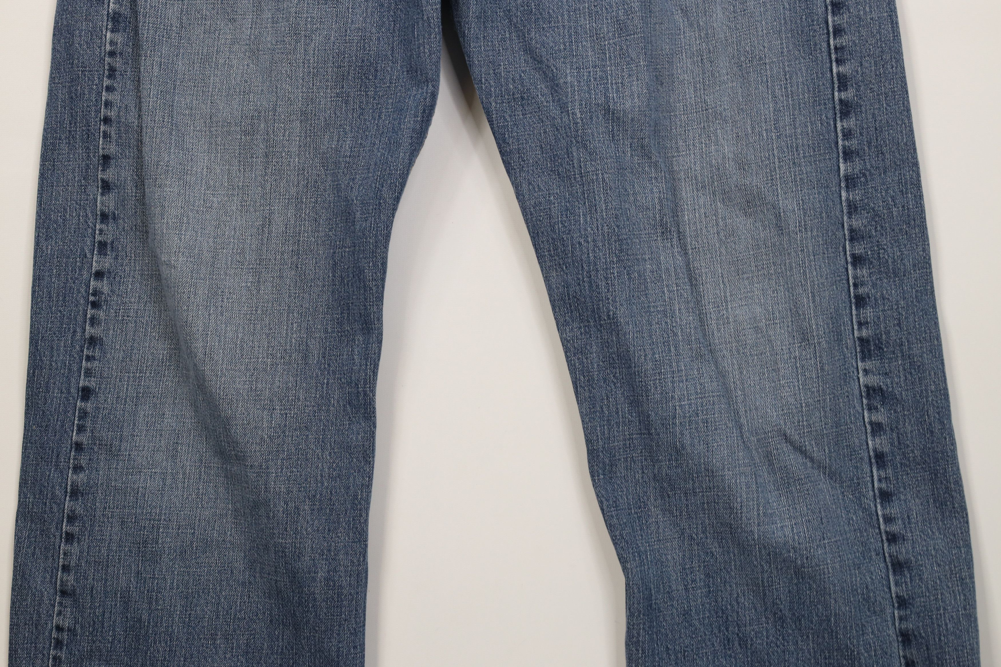 Levi's Vintage Y2K Levis 569 Straight Wide Leg Denim Jeans Blue Size US 38 / EU 54 - 3 Thumbnail