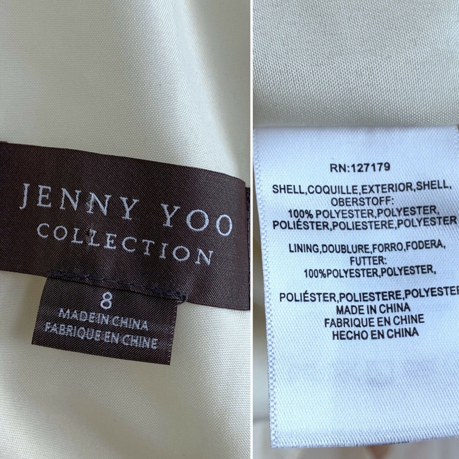 Other Jenny Yoo Mila Bridesmaid Gown Dress Eden Ivory Floral 8 Size M / US 6-8 / IT 42-44 - 8 Thumbnail
