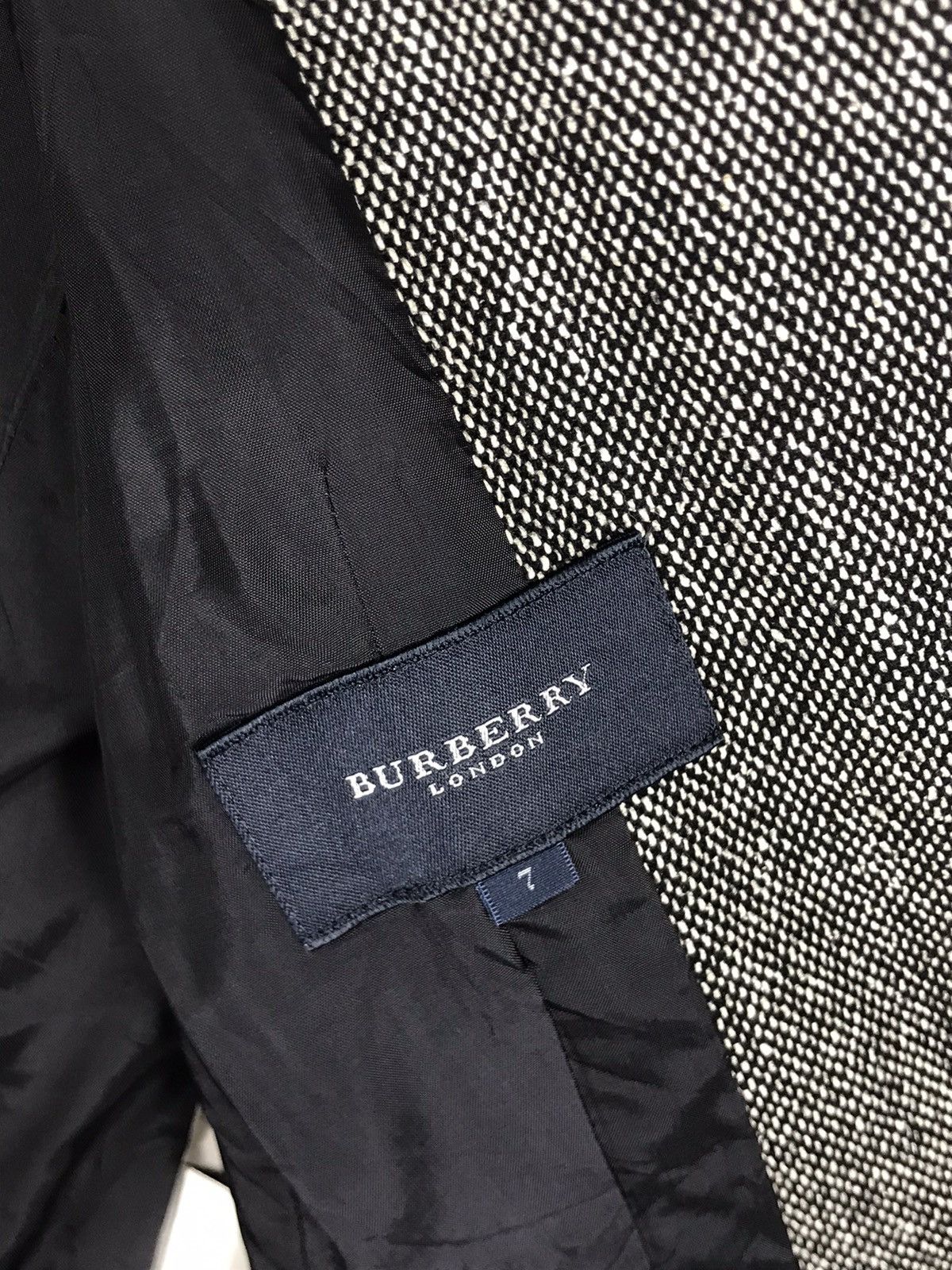 Burberry 🔥Burberry Wool Tweed Button Coat Jacket Size XS / US 0-2 / IT 36-38 - 10 Thumbnail