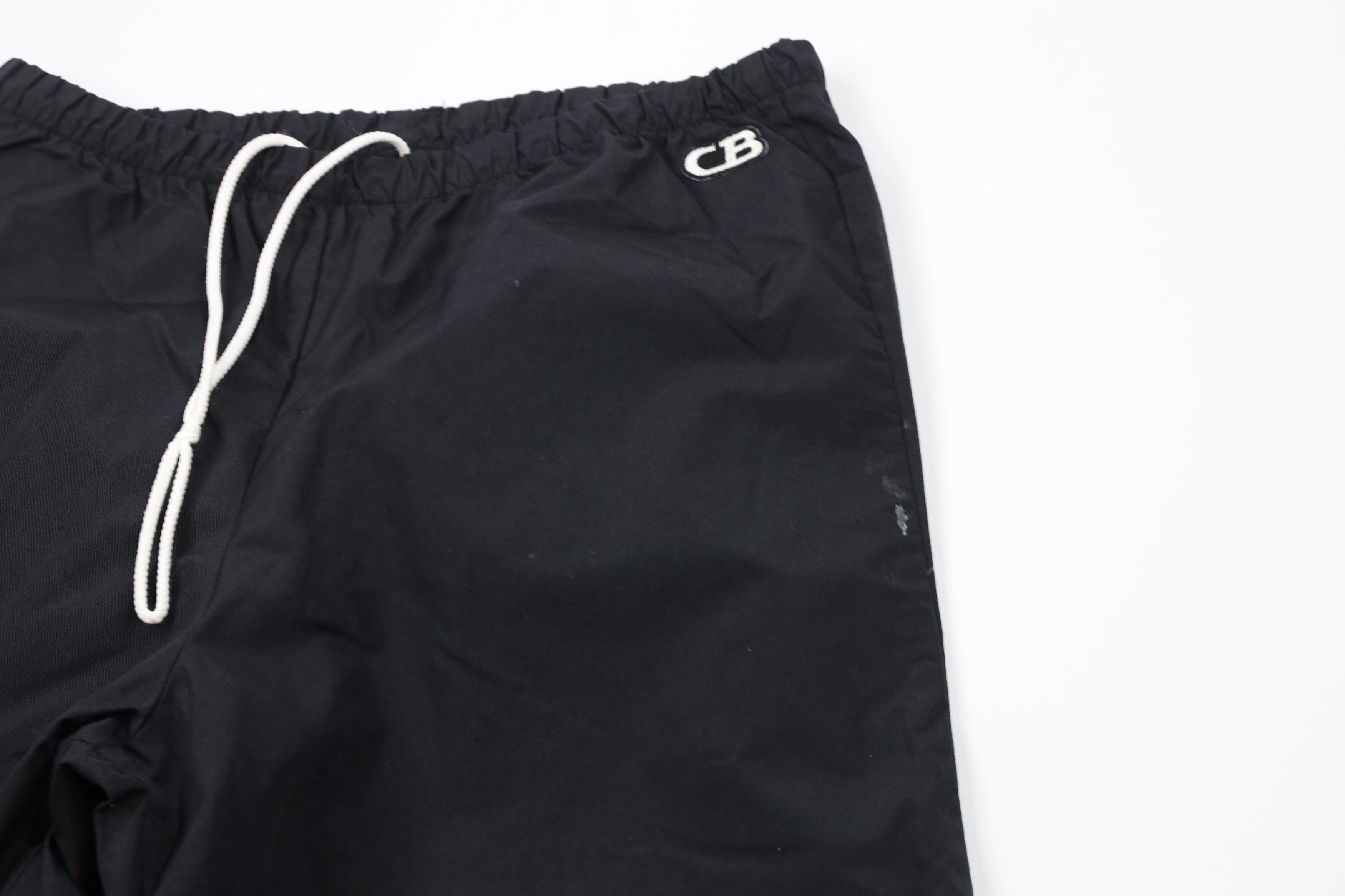 Vintage Vintage 80s Streetwear Rain Pants Joggers Black USA Size US 36 / EU 52 - 5 Thumbnail