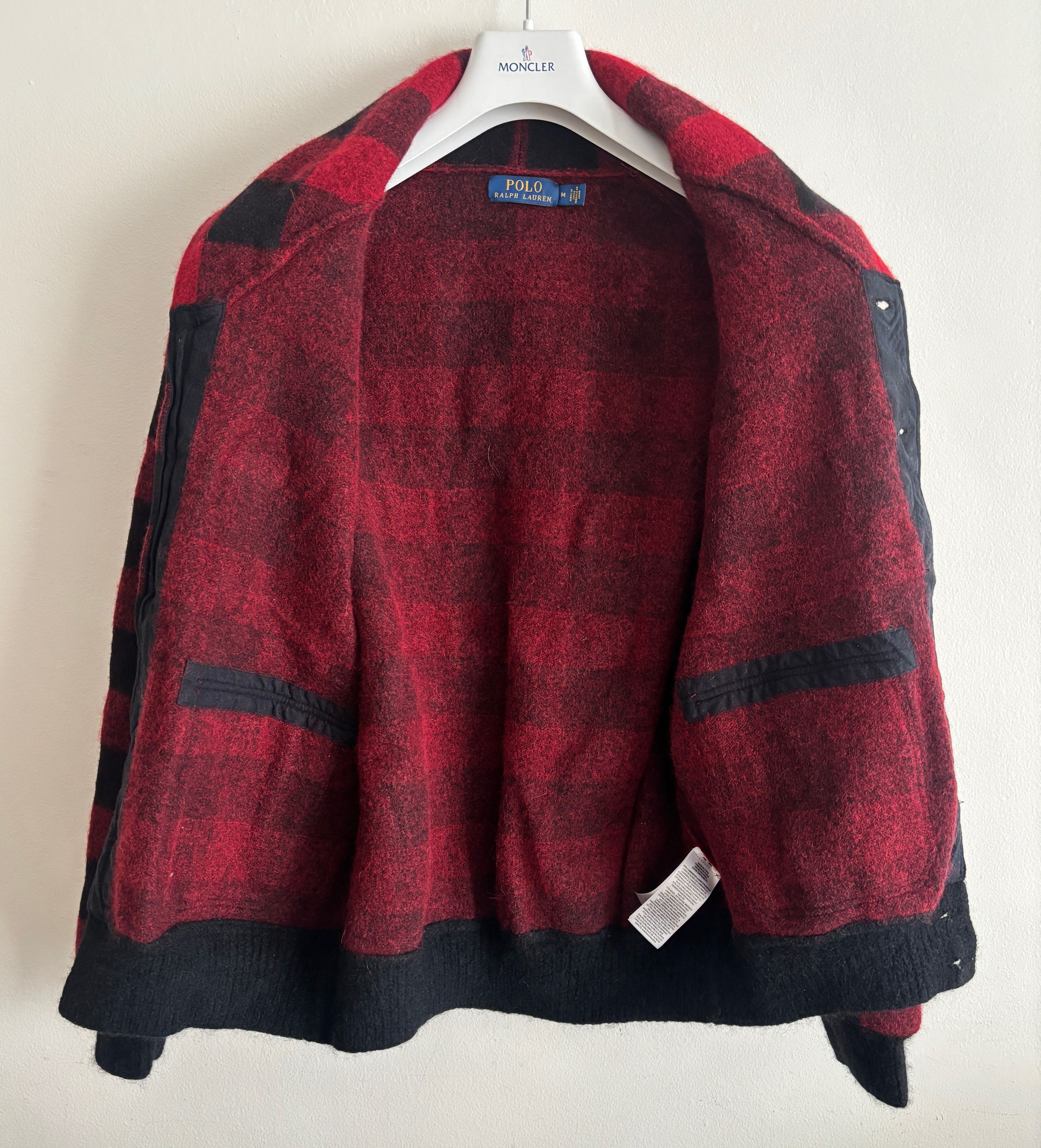 Polo Ralph Lauren $448 Skeet Buffalo Plaid Wool Shawl Collar Cardigan - Medium Size US M / EU 48-50 / 2 - 8 Thumbnail