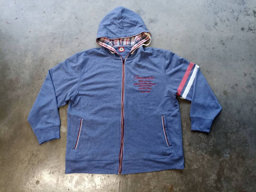 Converse Converse zipper Hoodie Size US L / EU 52-54 / 3 - 3 Thumbnail