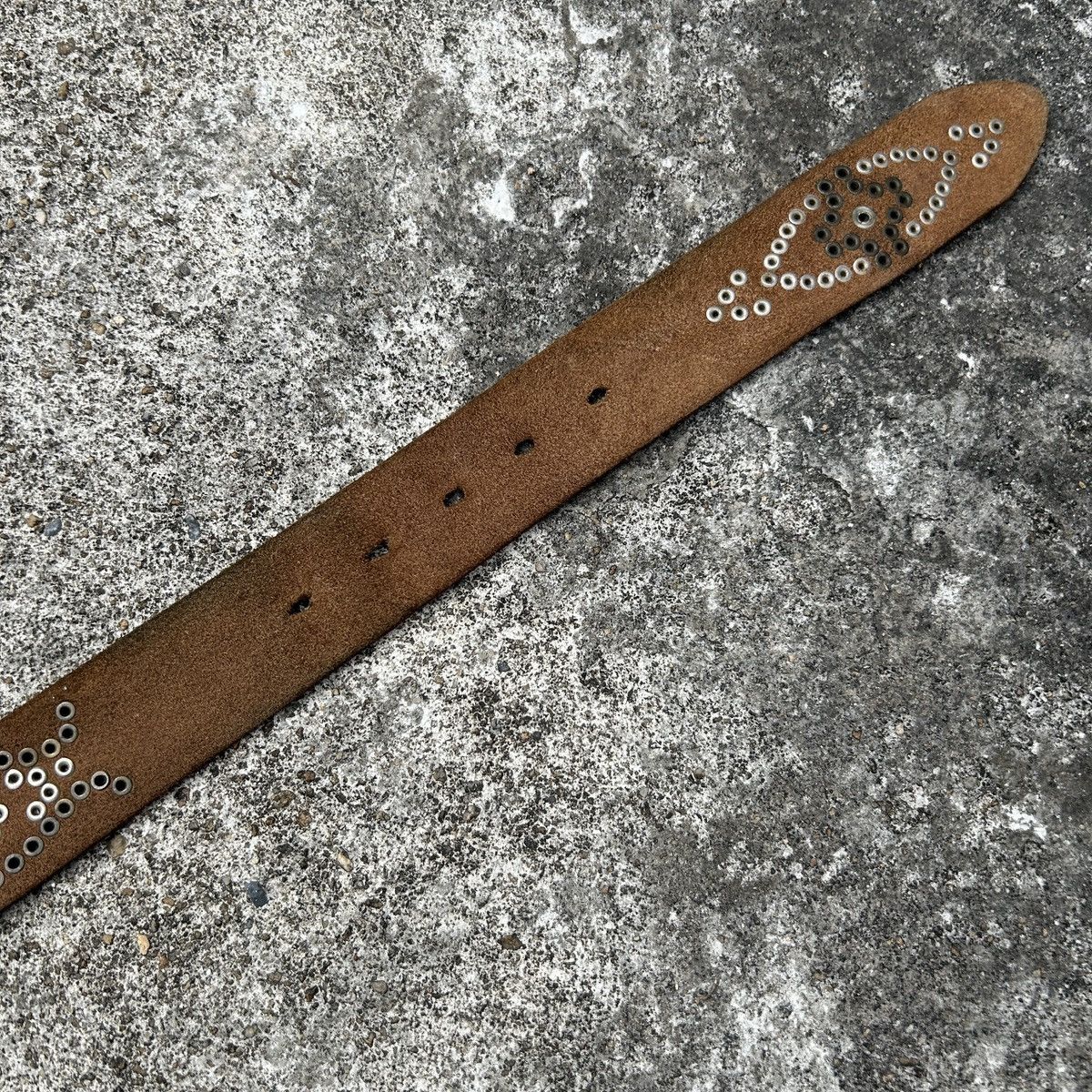 Vintage Vintage studded leather belt (Kapital Style) Size ONE SIZE - 14 Thumbnail