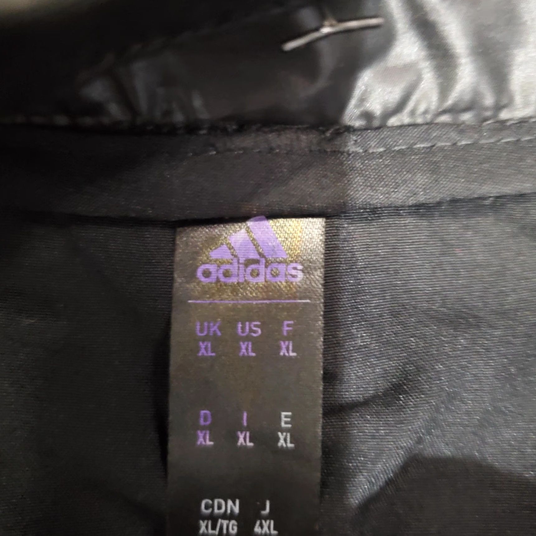 Adidas Adidas Track Jacket Mens XL Black Tiro Full Zip 3-Stripes Soccer HY3785 Size US XL / EU 56 / 4 - 6 Thumbnail