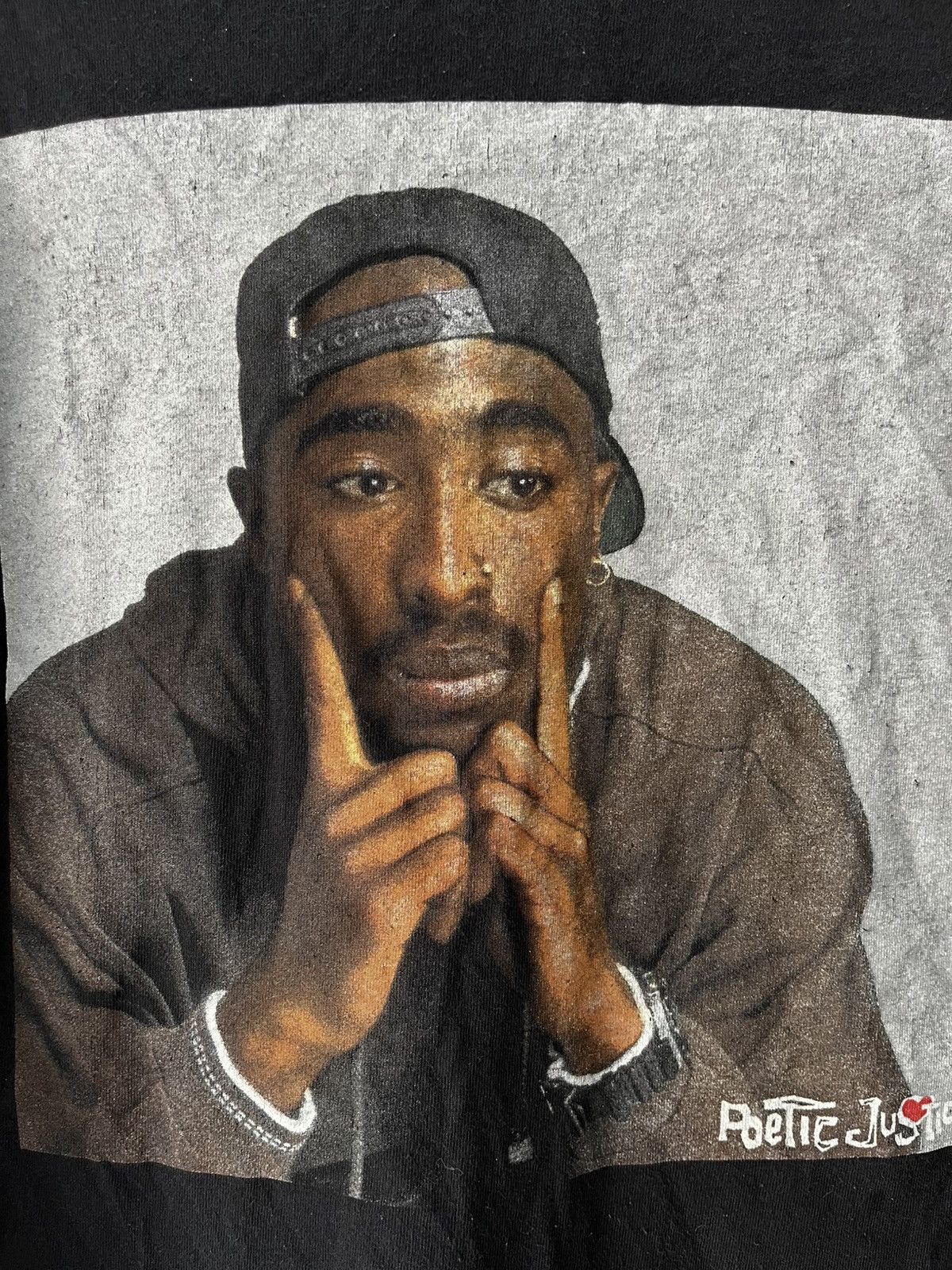 Rap Tees 2Pac Poetic Justice Rap tee t- shirt 00’s Size US XL / EU 56 / 4 - 2 Thumbnail
