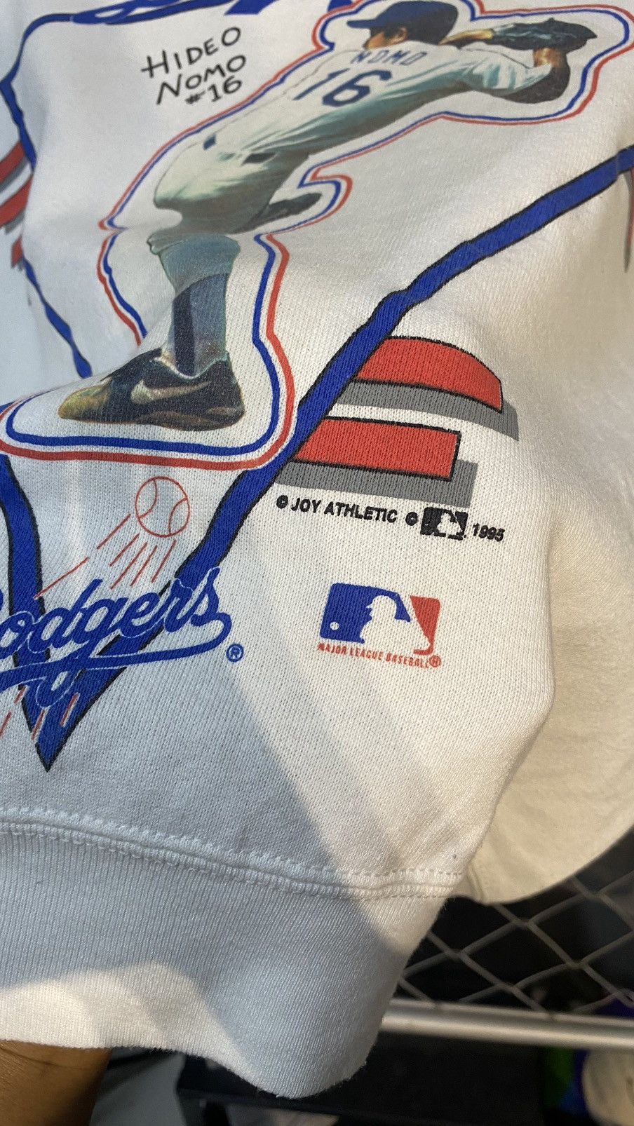 MLB × Vintage VINTAGE 1995 MLB LOS ANGELES DODGERS SWEASHIRT WHITE MEDIUM Size US M / EU 48-50 / 2 - 5 Thumbnail
