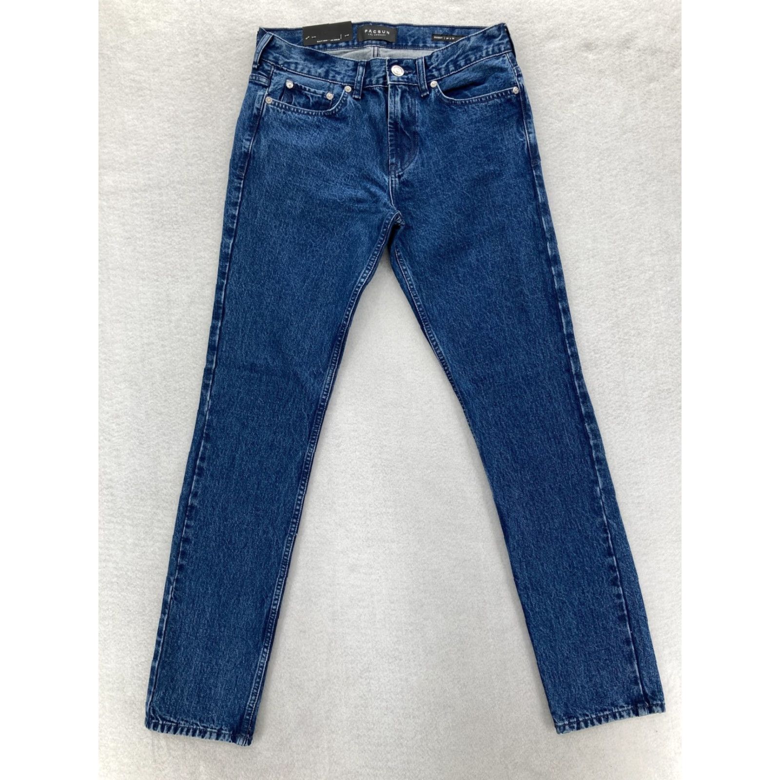 Pacsun PacSun Jeans Mens 30x32 Blue Skinny Fit Denim 5-Pocket Zip Fly Casual Classic Size US 30 / EU 46 - 2 Thumbnail