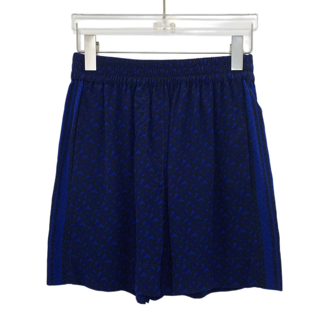 Burberry Burberry Navy TB Printed Shorts K26WX Size US 34 / EU 50 - 1 Thumbnail