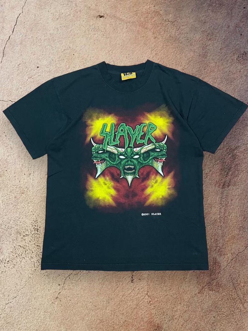 Vintage Slayer Diabolus T-shirt 2001 Bandshirt y2k 90s Metal