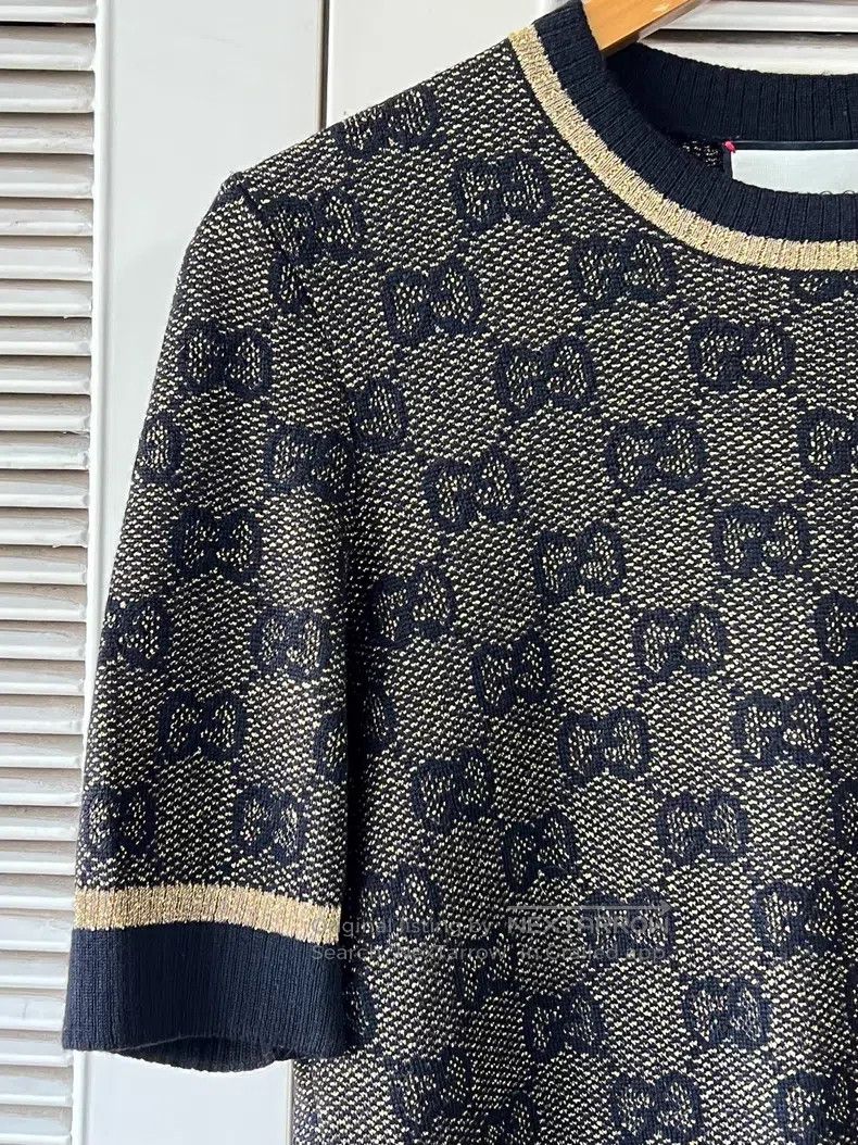 Gucci Gucci Short-sleeved knitwear Size L / US 10 / IT 46 - 4 Thumbnail