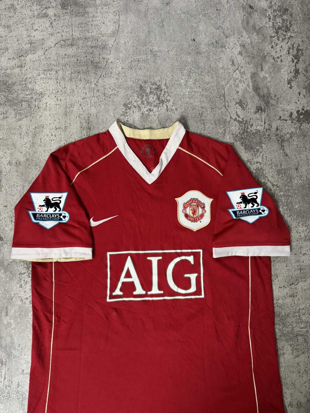 Nike NIKE 2006-2007 MANCHESTER UNITED HOME JERSEY Size US M / EU 48-50 / 2 - 2 Thumbnail