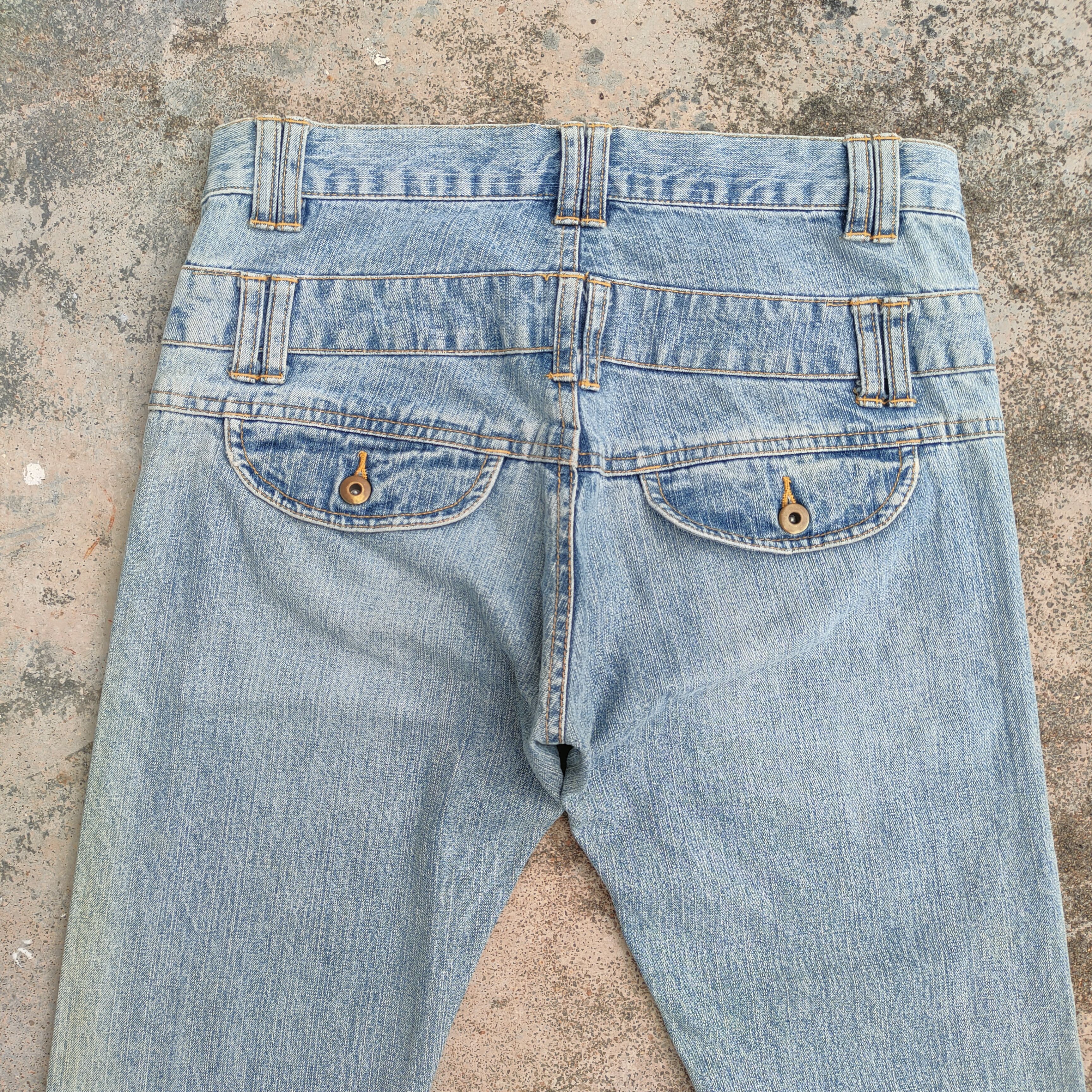 Japanese Brand VINTAGE JAPANESE FADED DISTRESSED JEANS DENIM PANTS Size US 29 - 7 Thumbnail