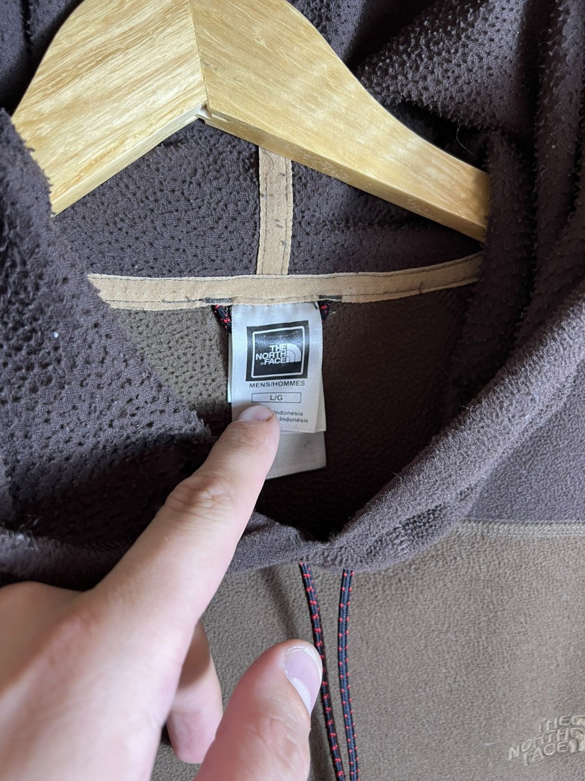 The North Face The North Face Hoodie Fleece Vintage Brown Men’s Large Y2K Size US L / EU 52-54 / 3 - 8 Thumbnail