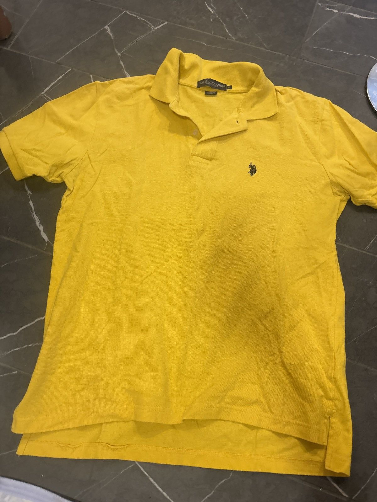 Polo Ralph Lauren Rare Polo Ralph Lauren Yellow and Navy Size US L / EU 52-54 / 3 - 1 Thumbnail