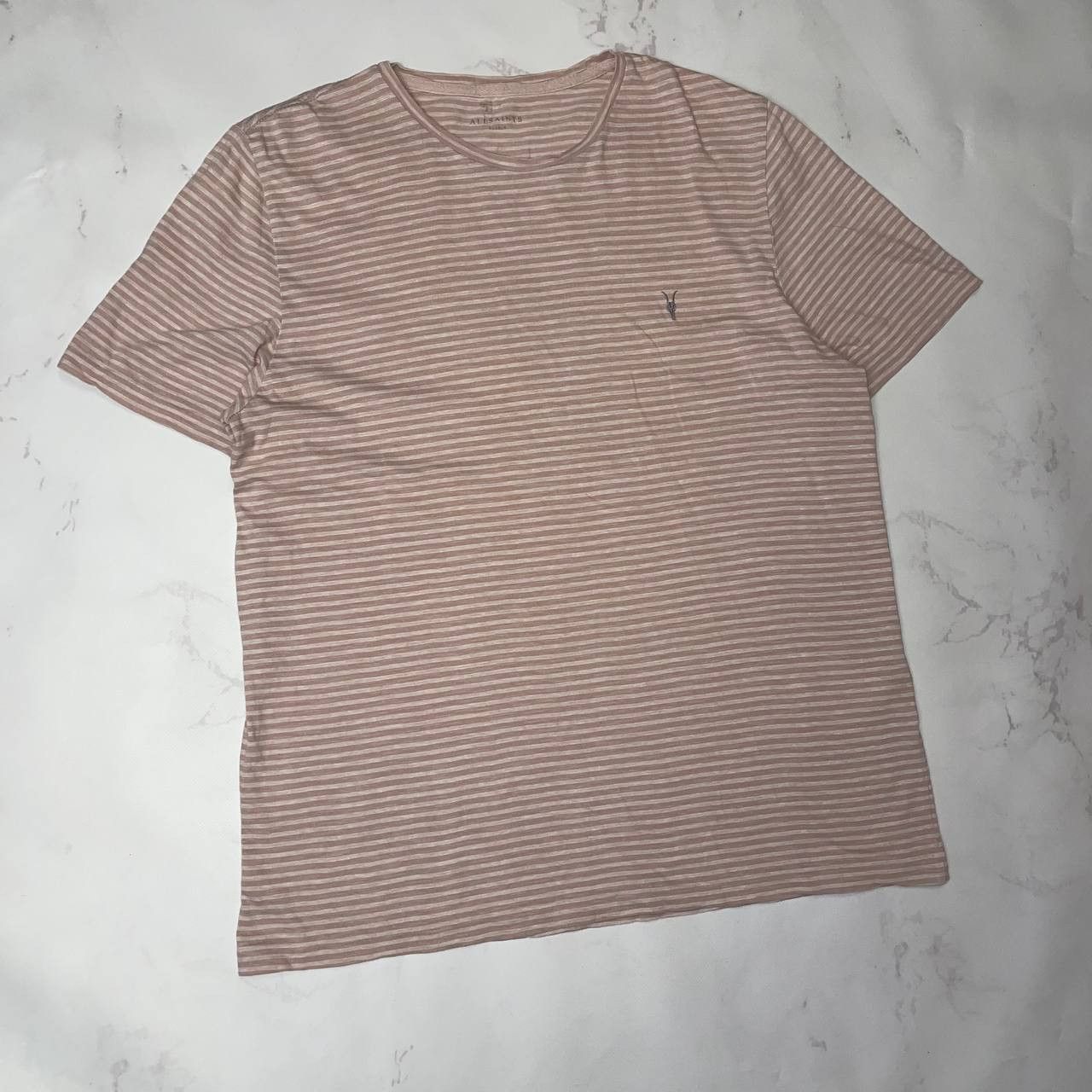 Allsaints Allsaints luxury streetwear t-shirt striped Size US XL / EU 56 / 4 - 2 Thumbnail