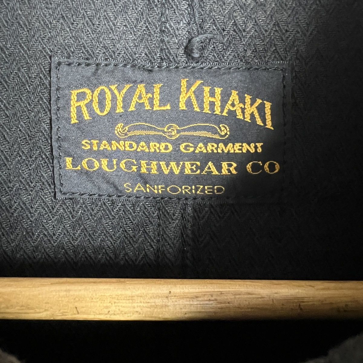 Freewheelers Vintage Royal Khaki LoughWear Sanforized Worker jacket Size US M / EU 48-50 / 2 - 8 Thumbnail