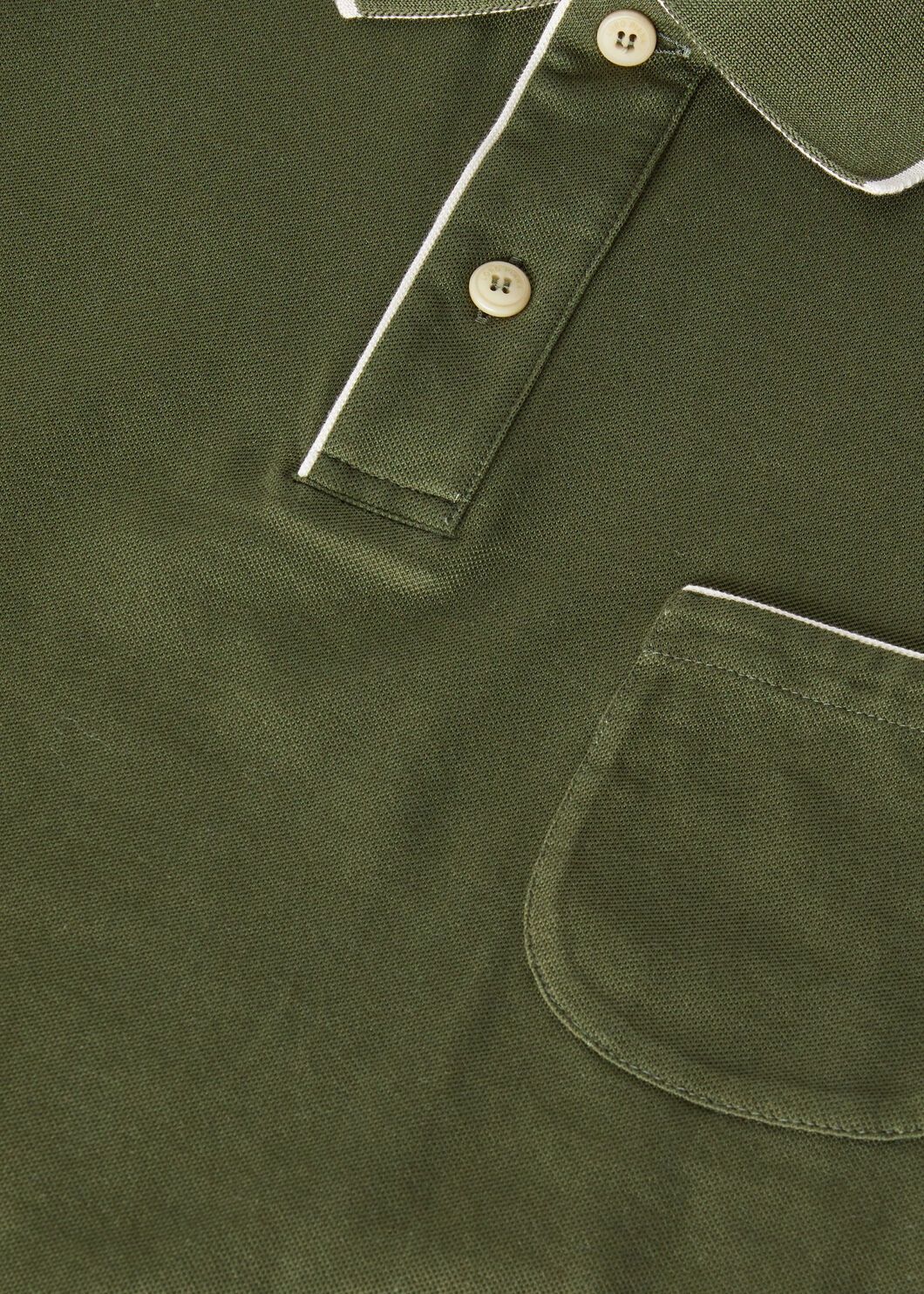 Loro Piana o1w1db10125 FAI0485 Regatta Polo Shirt in Green Size US M / EU 48-50 / 2 - 3 Thumbnail