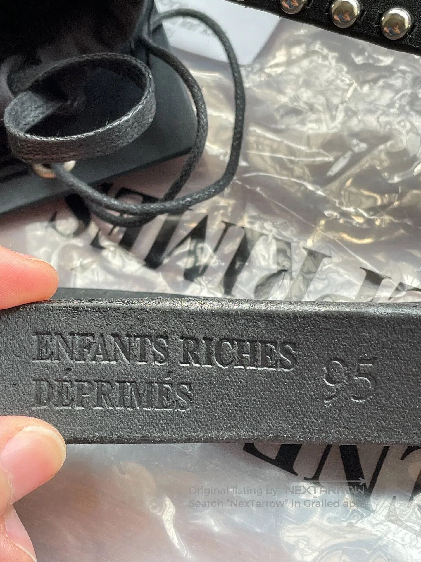 Enfants Riches Deprimes ENFANTS RICHES DEPRIMES 25FW Dome Stud Belt. Size ONE SIZE - 6 Thumbnail