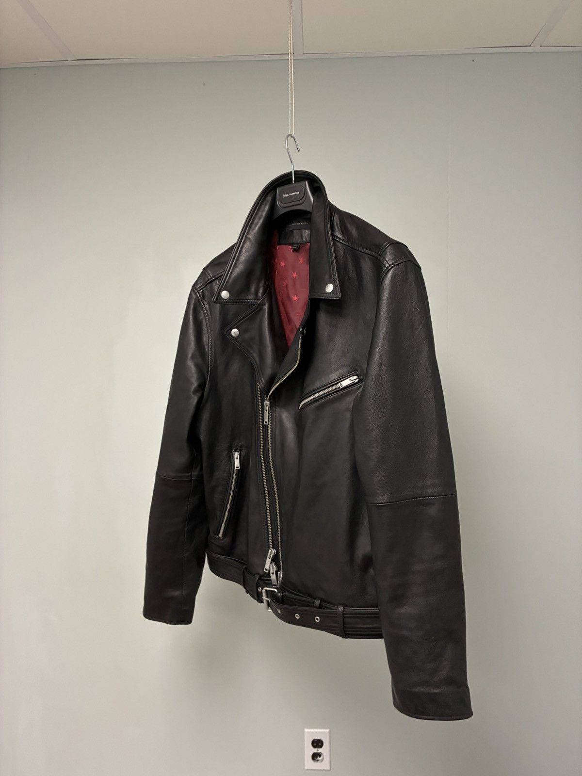 John Varvatos Bruce Biker Jacket XXL 2XL Size US XXL / EU 58 / 5 - 12 Thumbnail