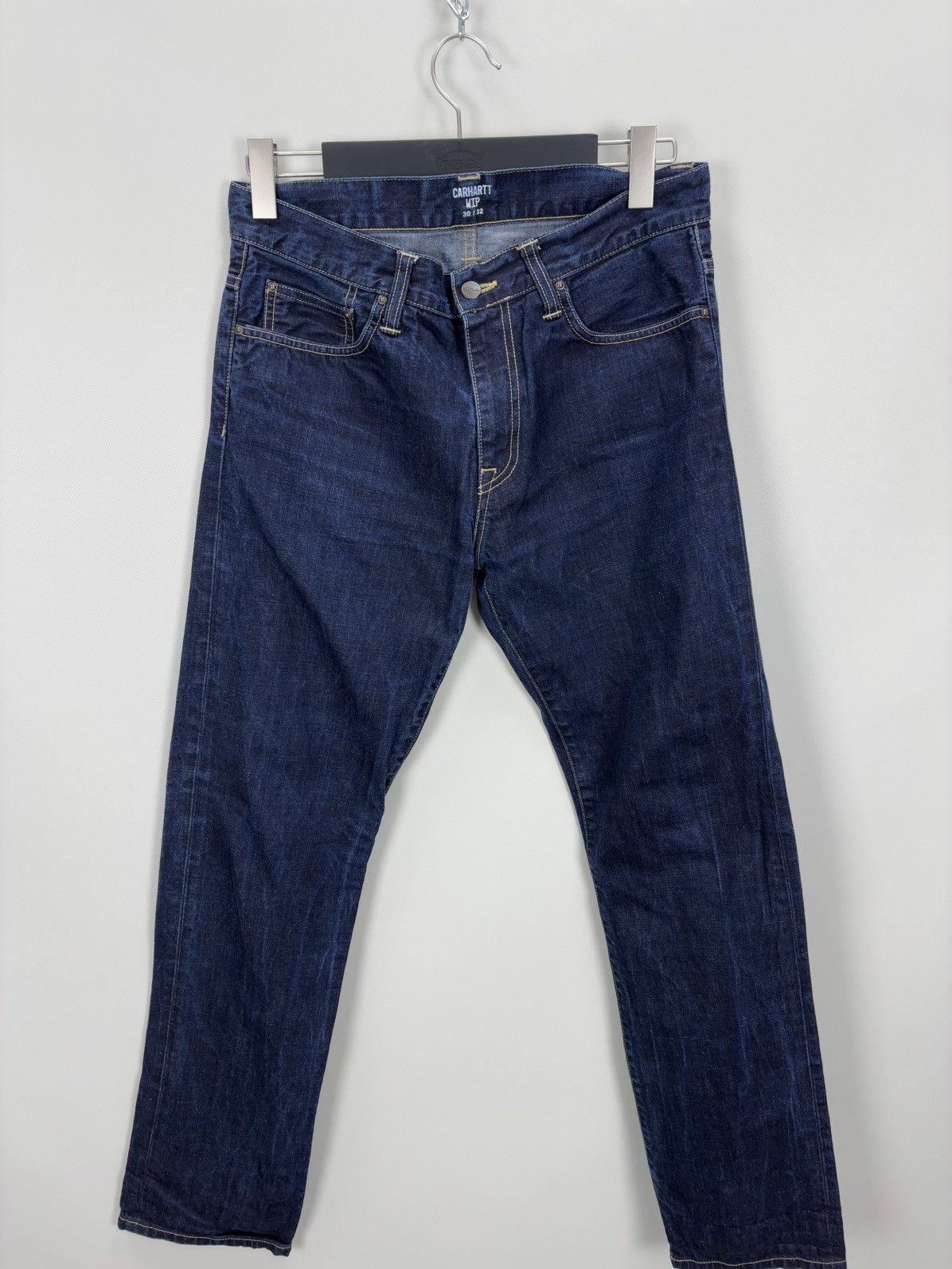 Carhartt Mens jeans Carhartt Size 30x32 Color Blue Size US 30 / EU 46 - 2 Thumbnail