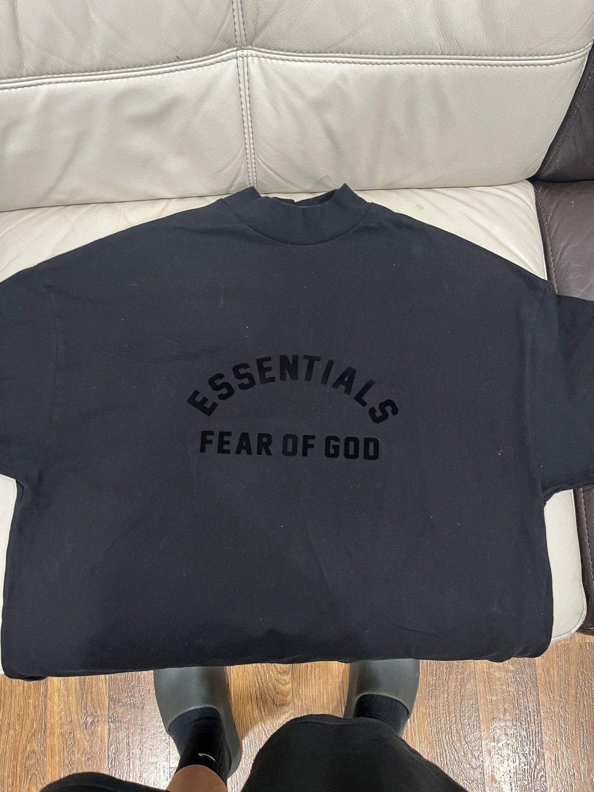 Essentials Essential Fear Of God turtleneck short sleeve shirt Size US S / EU 44-46 / 1 - 1 Thumbnail