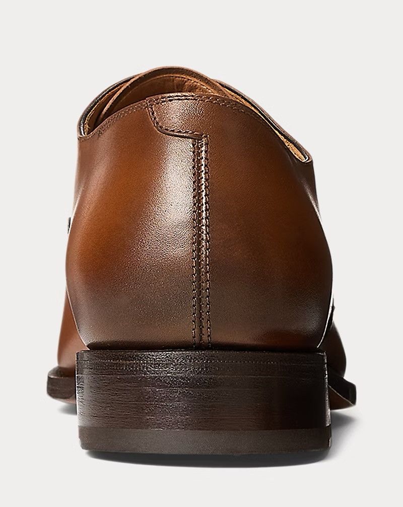 Ralph Lauren Purple Label RL Purple Label Denver Burnished Calfskin Cap-Toe Shoes Size US 11.5 / EU 44-45 - 4 Thumbnail