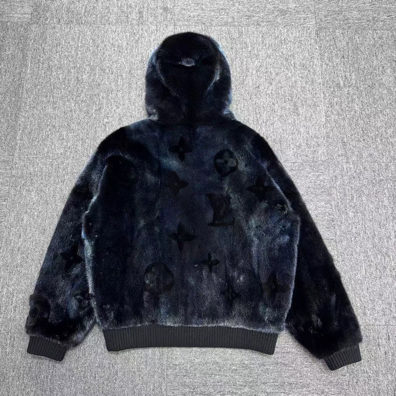 Louis Vuitton louis vuitton Dark stripe presbyopic mink jacket 2501-Next Size US M / EU 48-50 / 2 - 3 Thumbnail