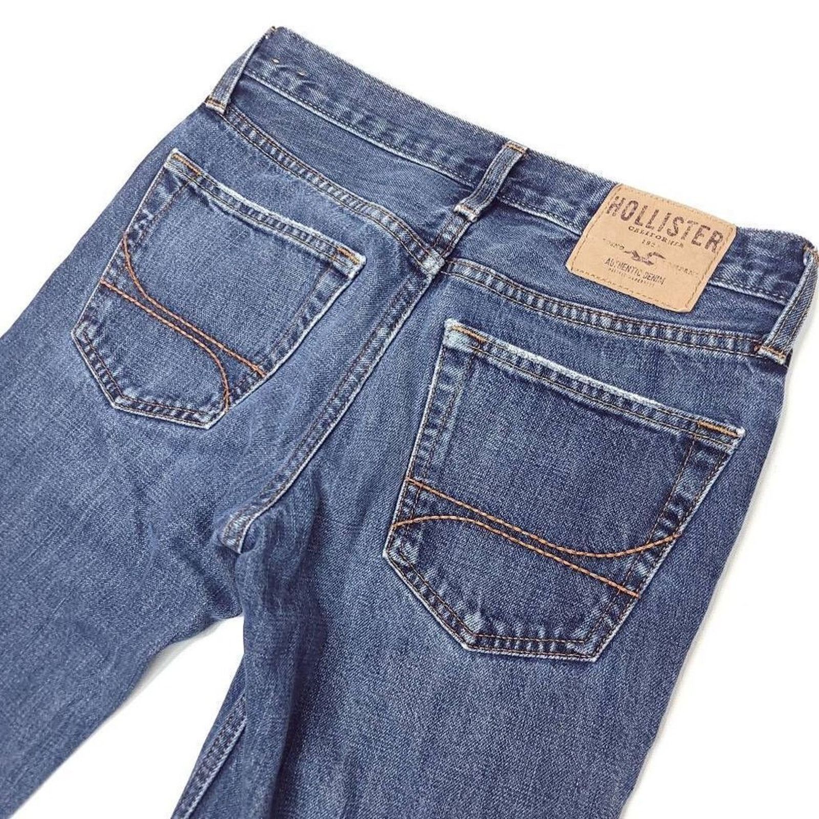 Hollister Y2K Hollister Jeans Skinny Mens 28x30 100% Cotton Blue Size US 28 / EU 44 - 7 Thumbnail