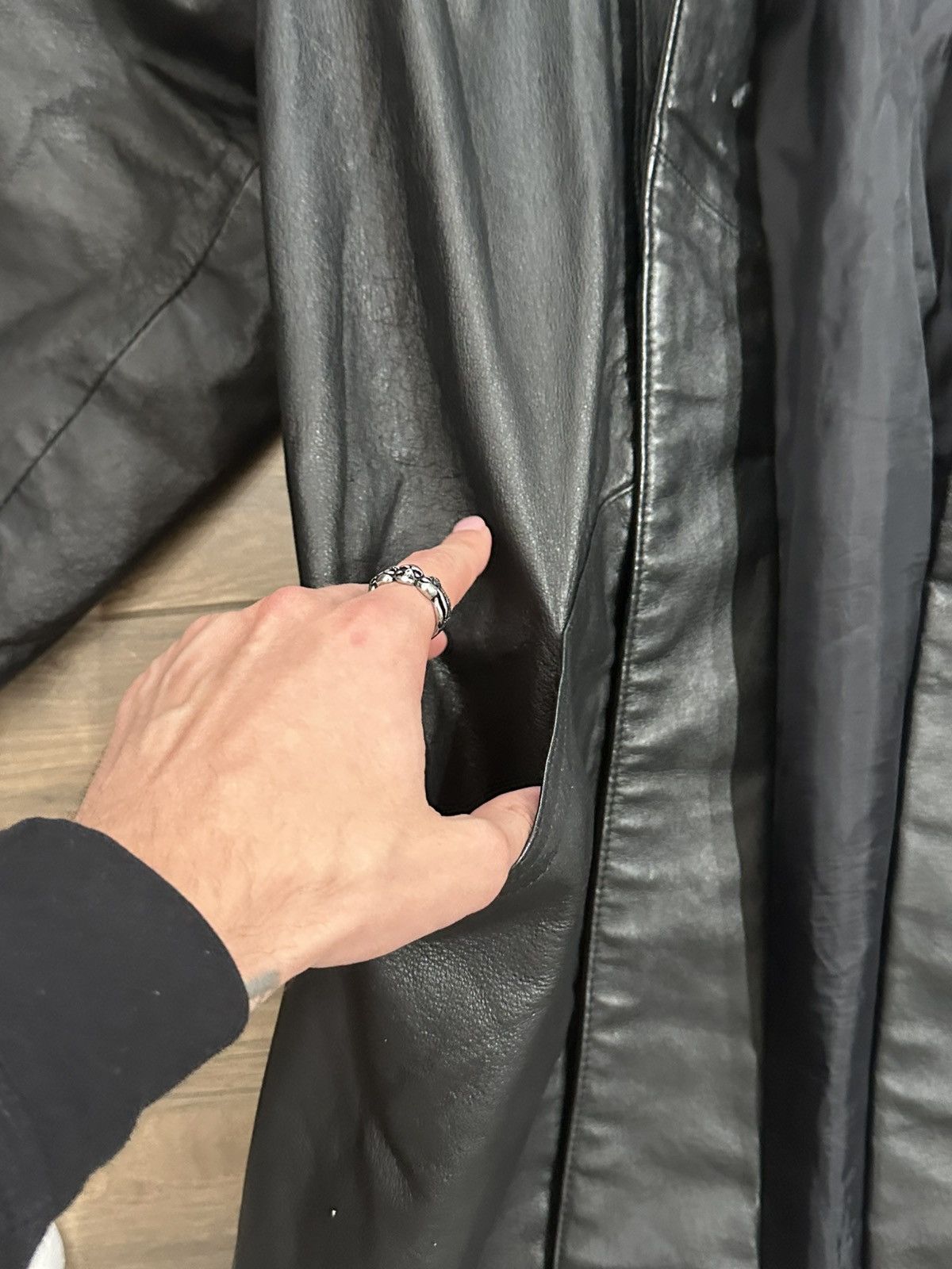 Excelled black trench coat Size US M / EU 48-50 / 2 - 3 Thumbnail