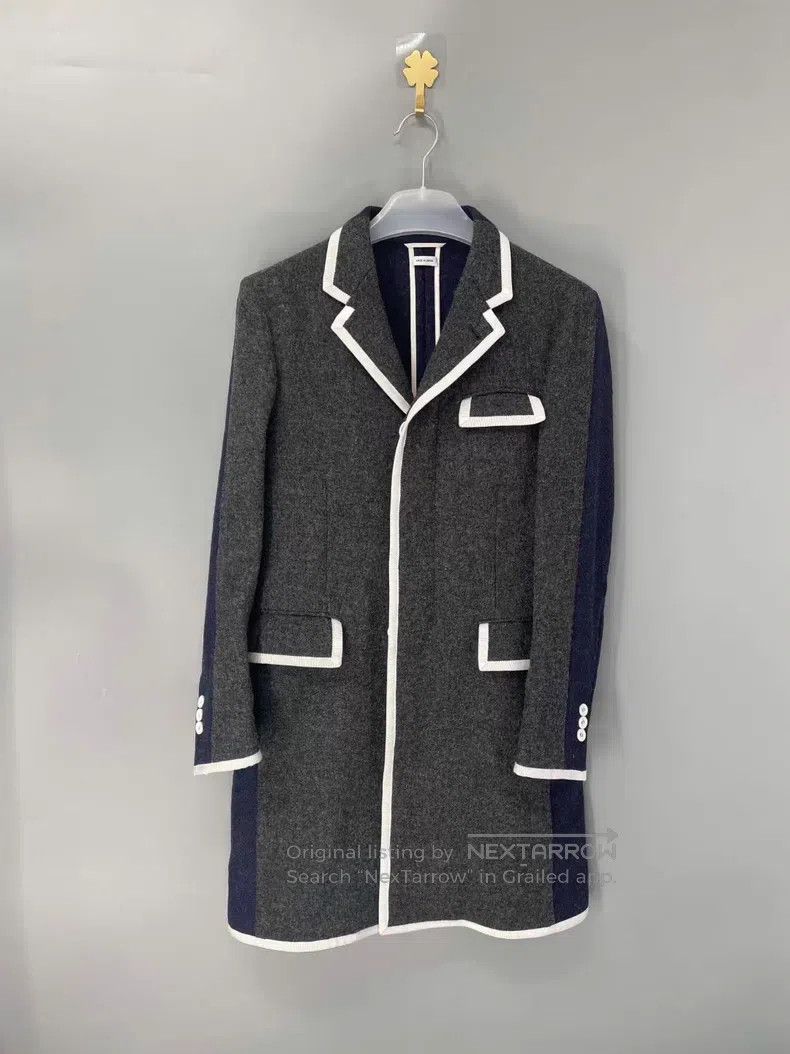 Thom Browne Thom Browne Wool Coat Size US S / EU 44-46 / 1 - 1 Thumbnail
