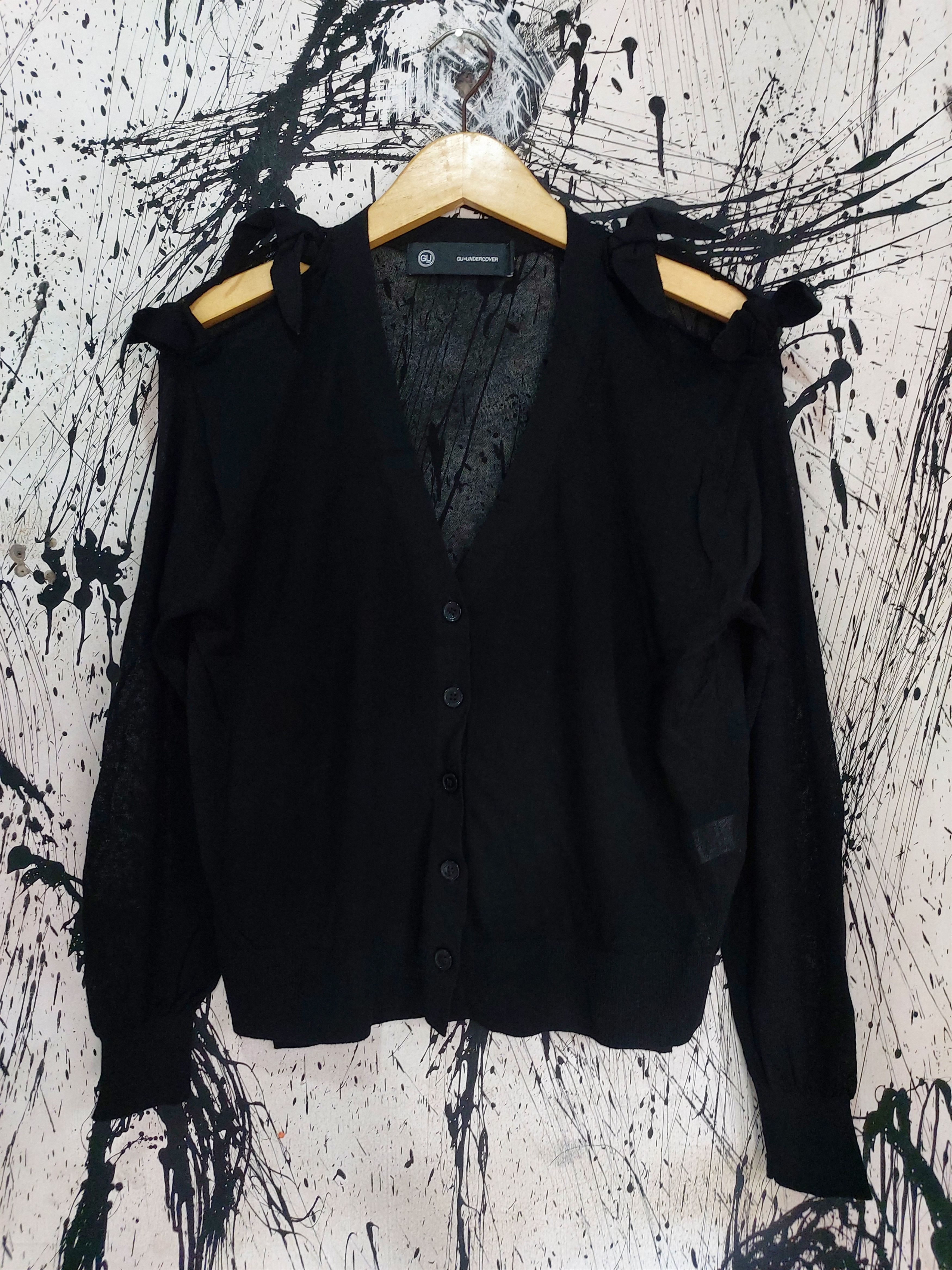 GU × Undercover GU X UNDERCOVER FW21 MESH CARDIGAN Size S / US 4 / IT 40 - 1 Thumbnail