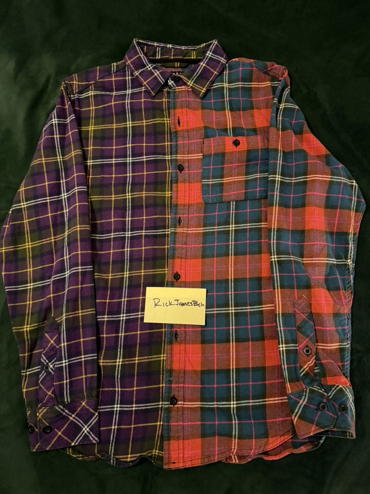 Other Empyre Plaid Flannel Red and Purple patchwork Size US M / EU 48-50 / 2 - 1 Thumbnail