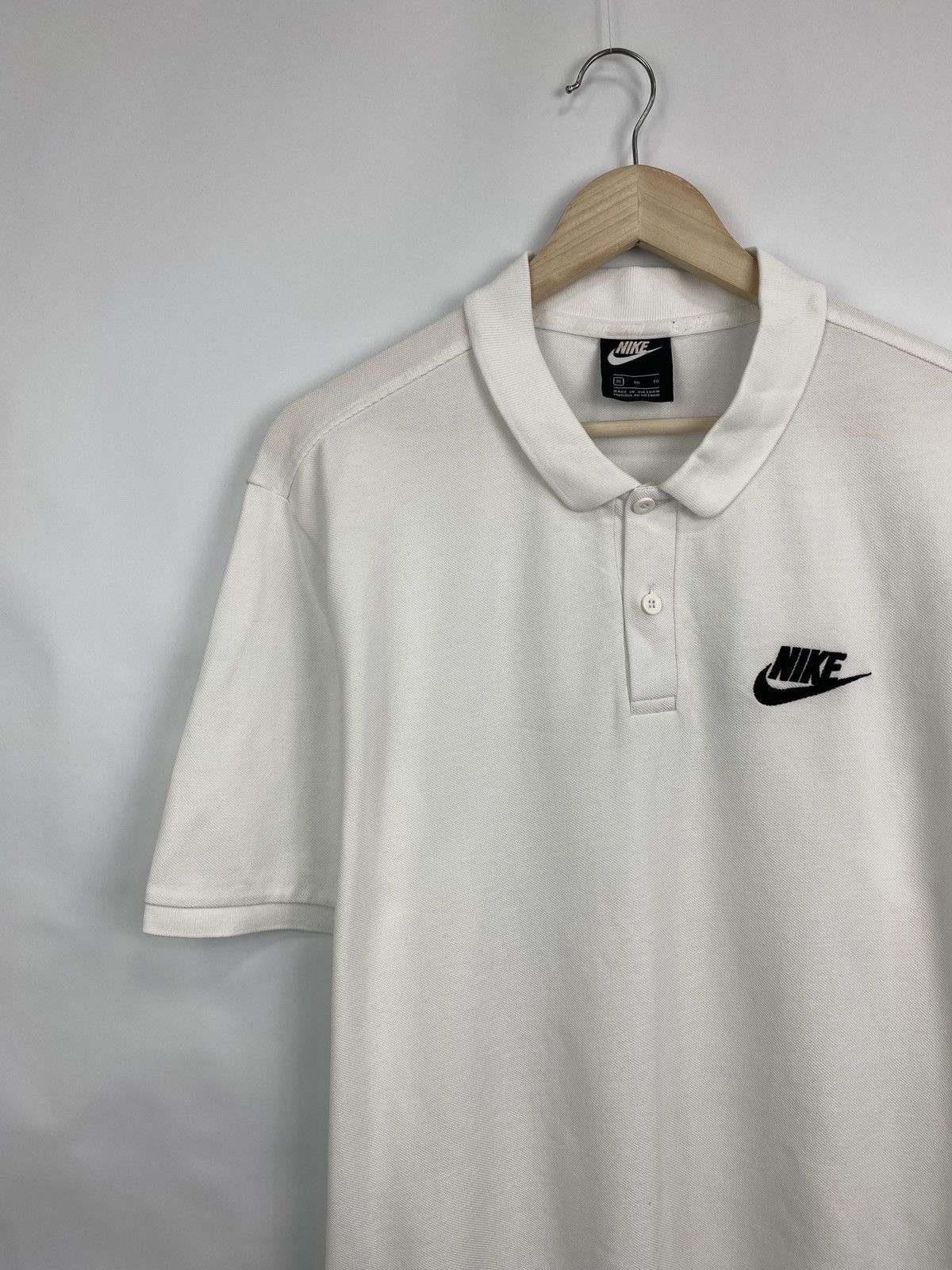 Nike 🇺🇸 Nike Polo T-Shirt Rare Retro Hype Y2K Size US XL / EU 56 / 4 - 2 Thumbnail