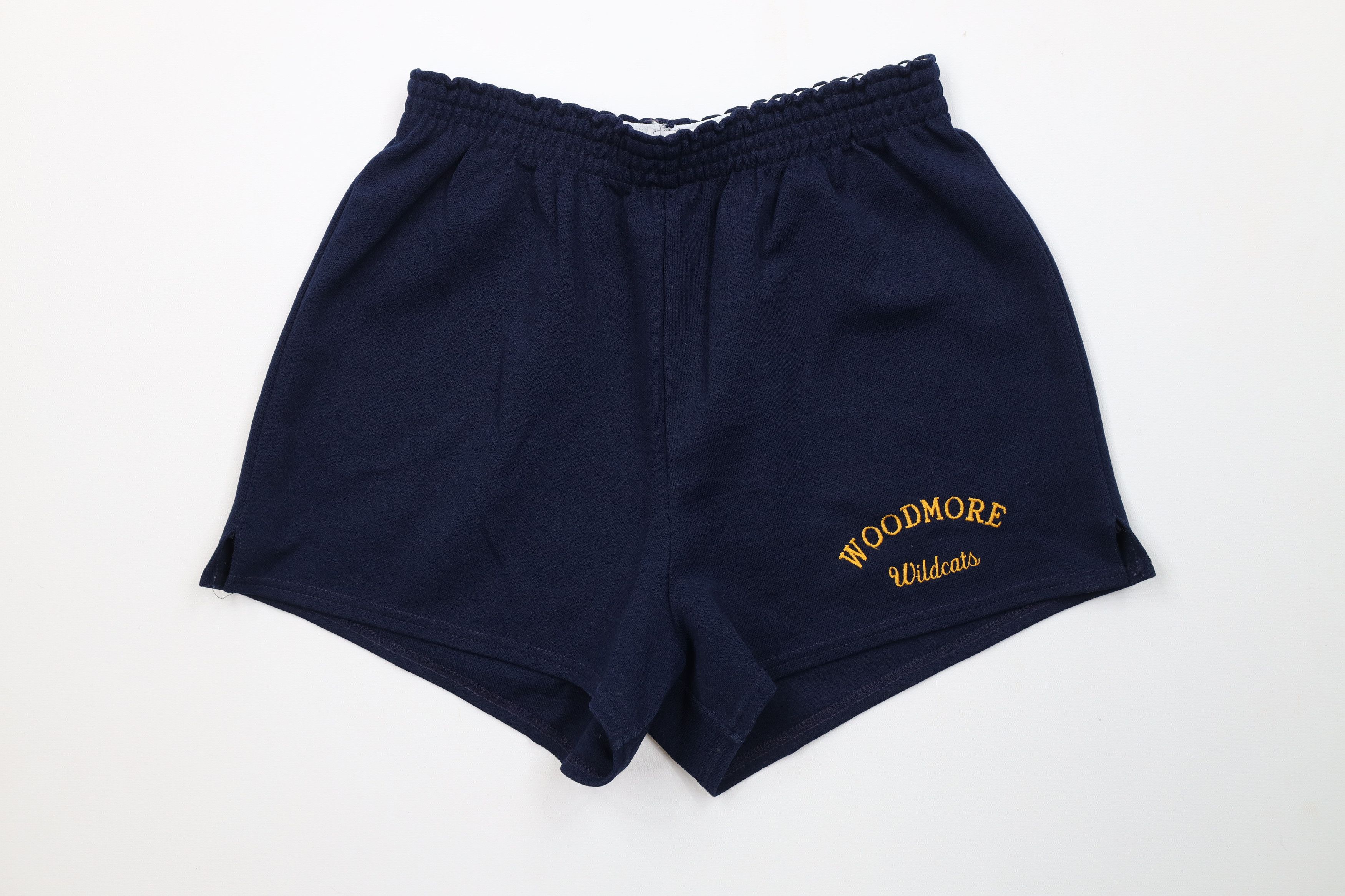 Vintage Vintage 70s Streetwear Jogging Soccer Shorts Blue USA Size 22" - 1 Thumbnail