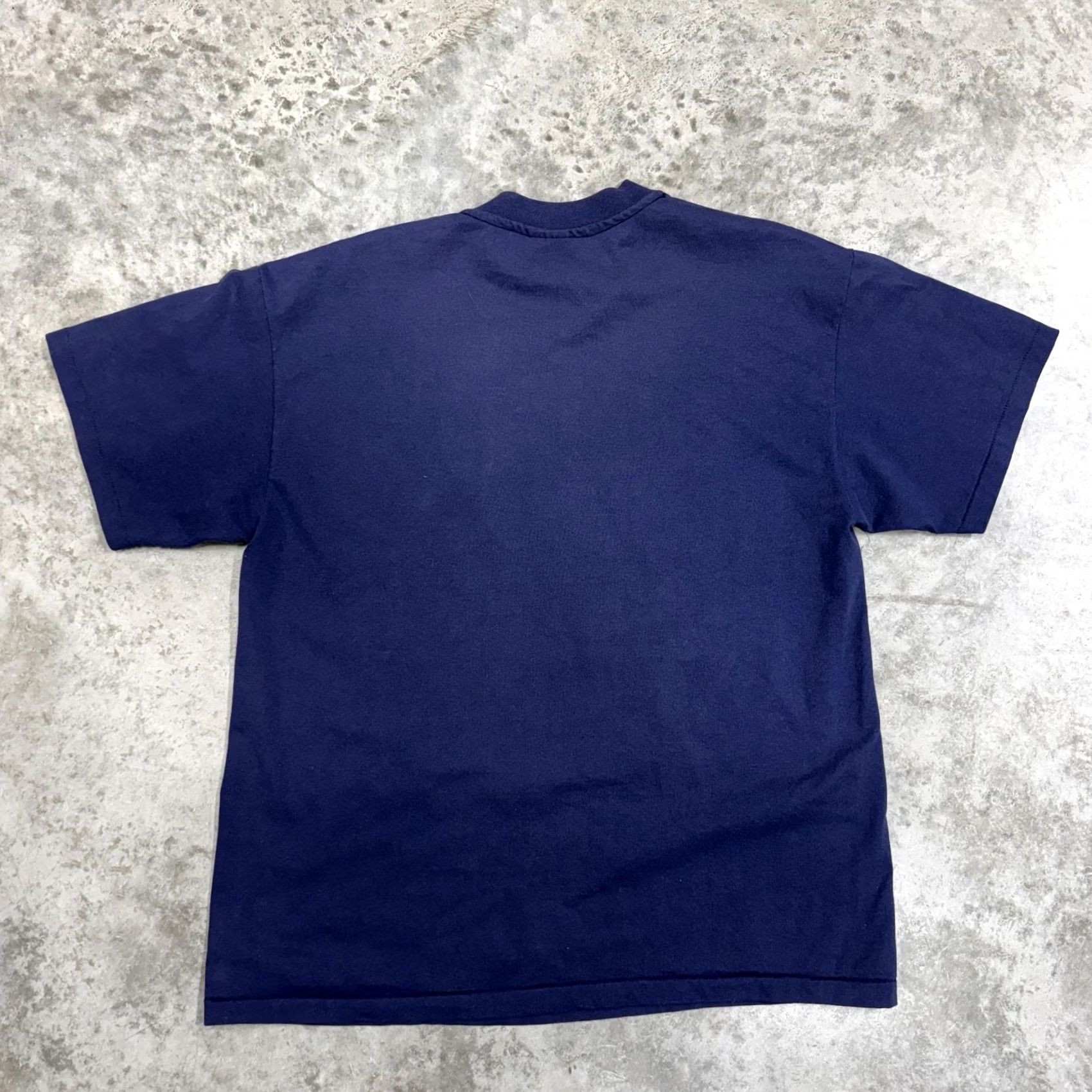 Hanes VINTAGE Hanes Shirt Mens L Blue Sailboat Moon Graphic Tee Nautical 90s Mens Size US L / EU 52-54 / 3 - 5 Thumbnail