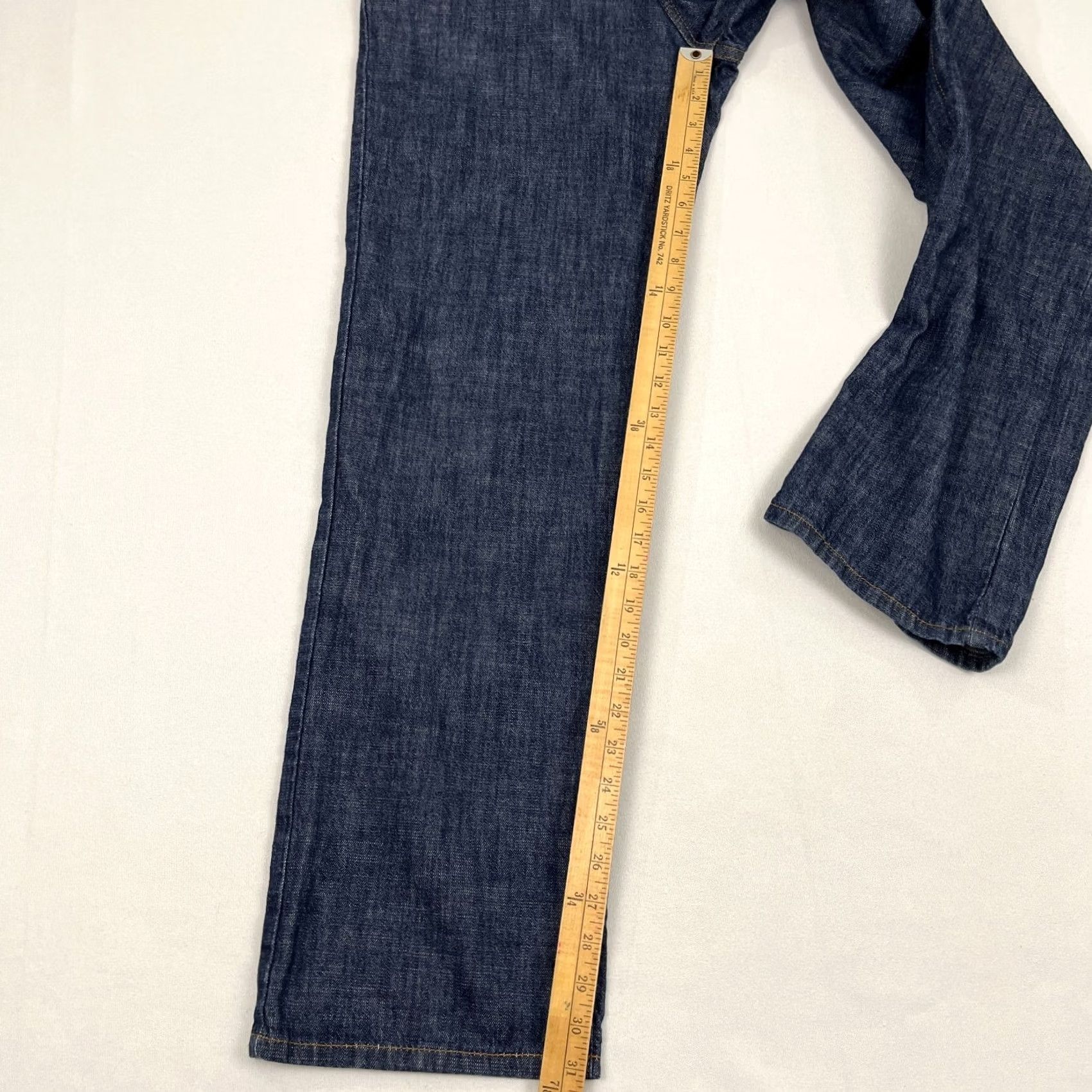Vintage VINTAGE LRG Jeans 34x31 Blue Wildlife Animal Embroidered 90s Skate Mens Relaxed Straight Denim Pants Size US 34 / EU 50 - 7 Thumbnail